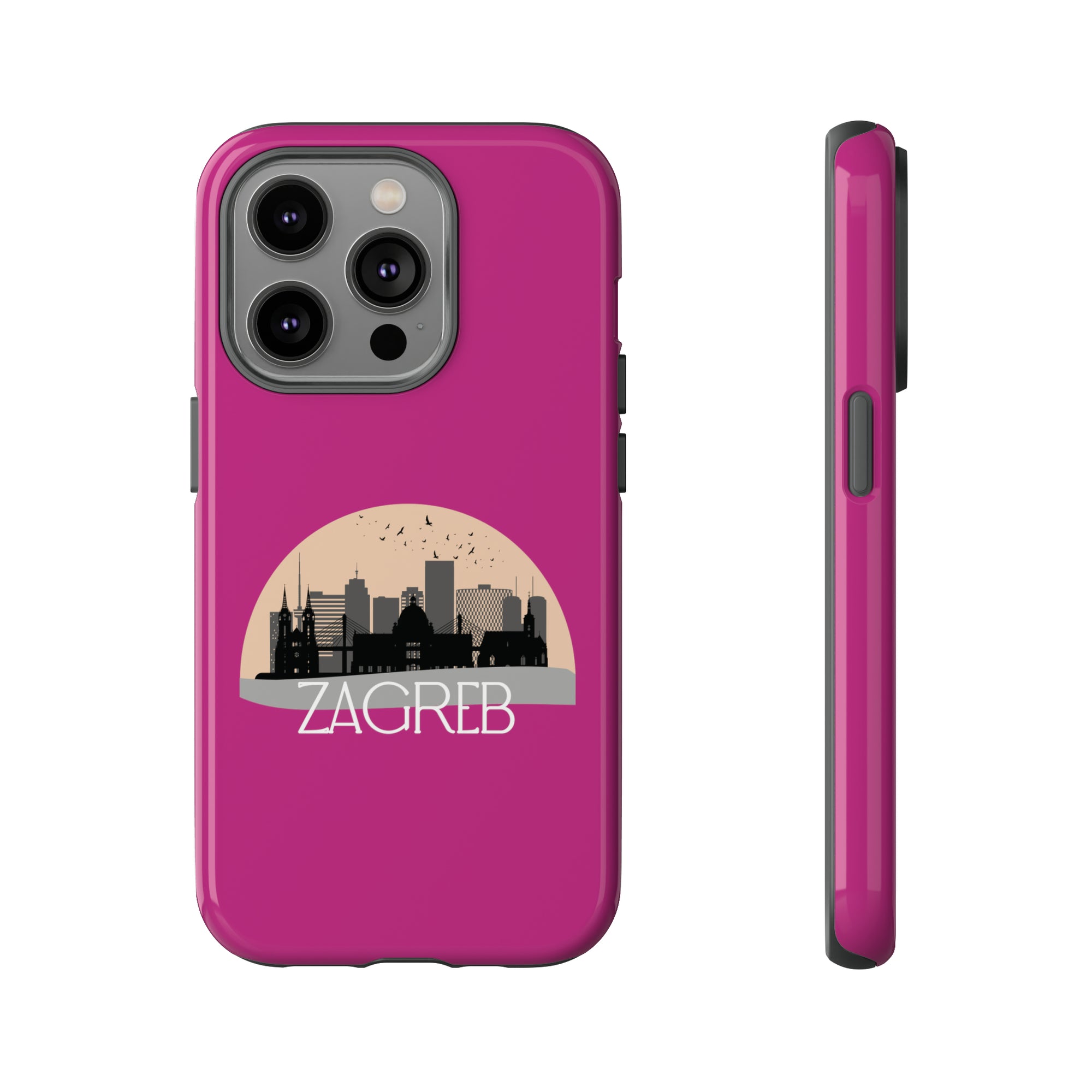 ZAGREB Phone Case - Pink