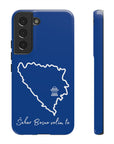 Šeher Bosno Volim Te Phone Case - Blue