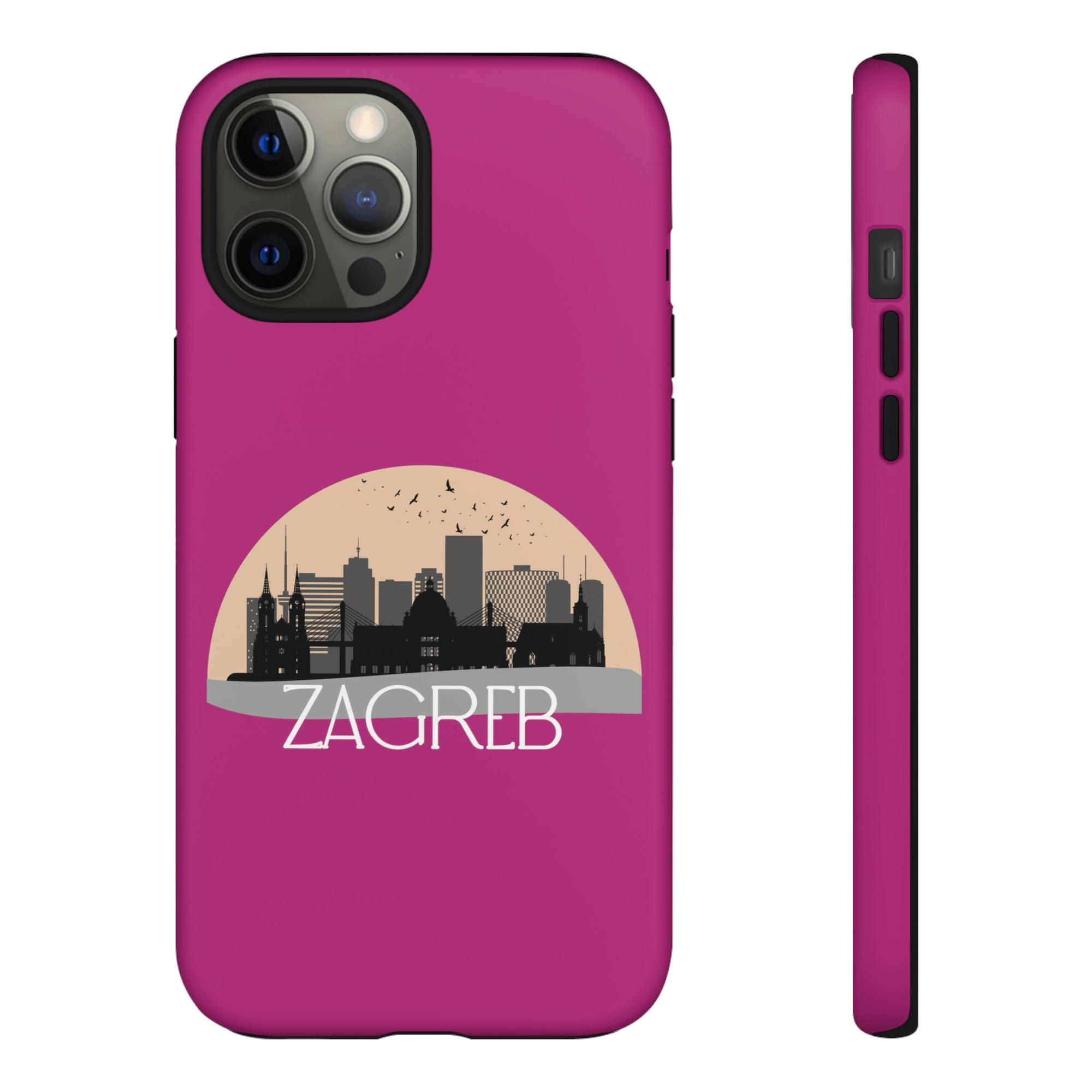 ZAGREB Phone Case - Pink