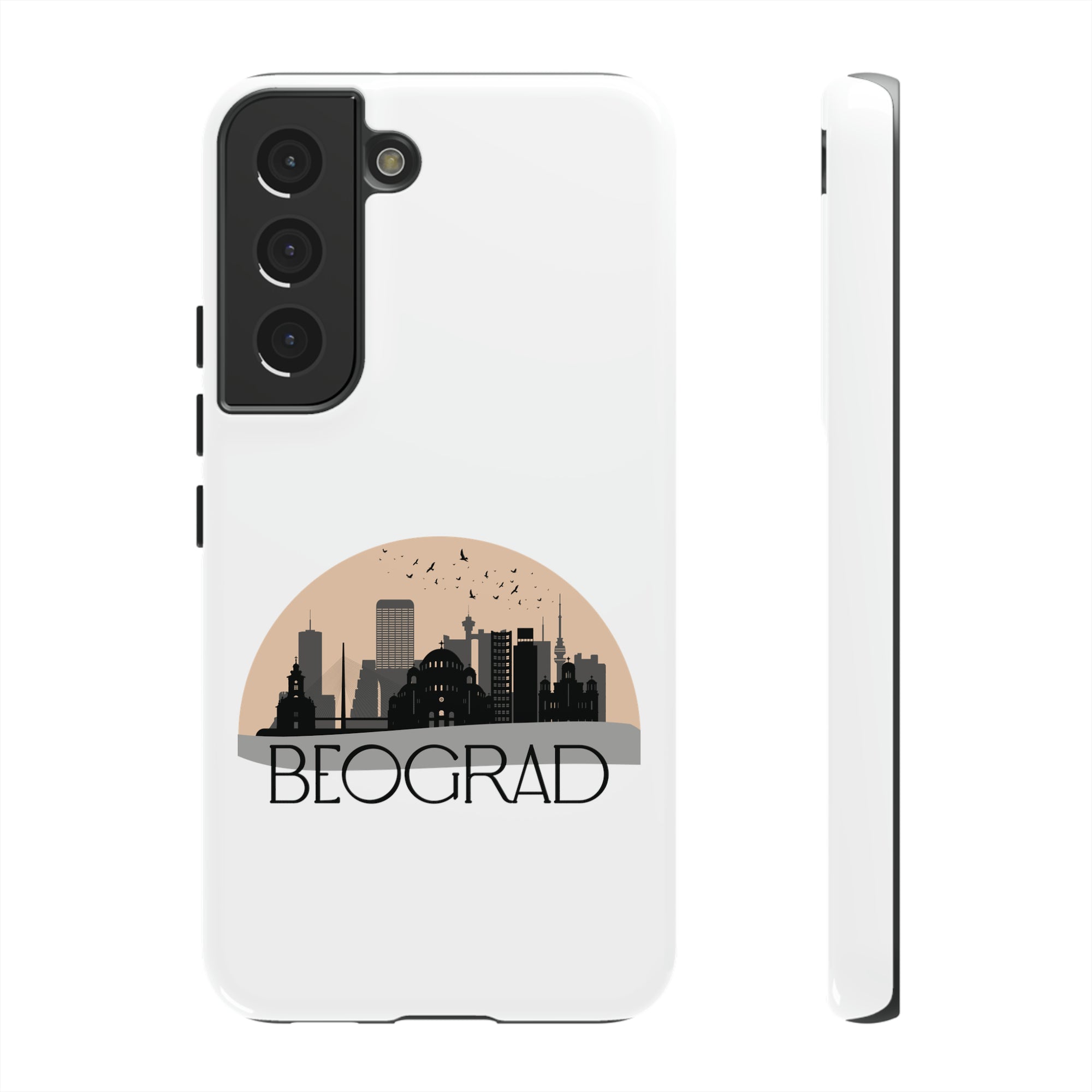 BEOGRAD Phone Case - White