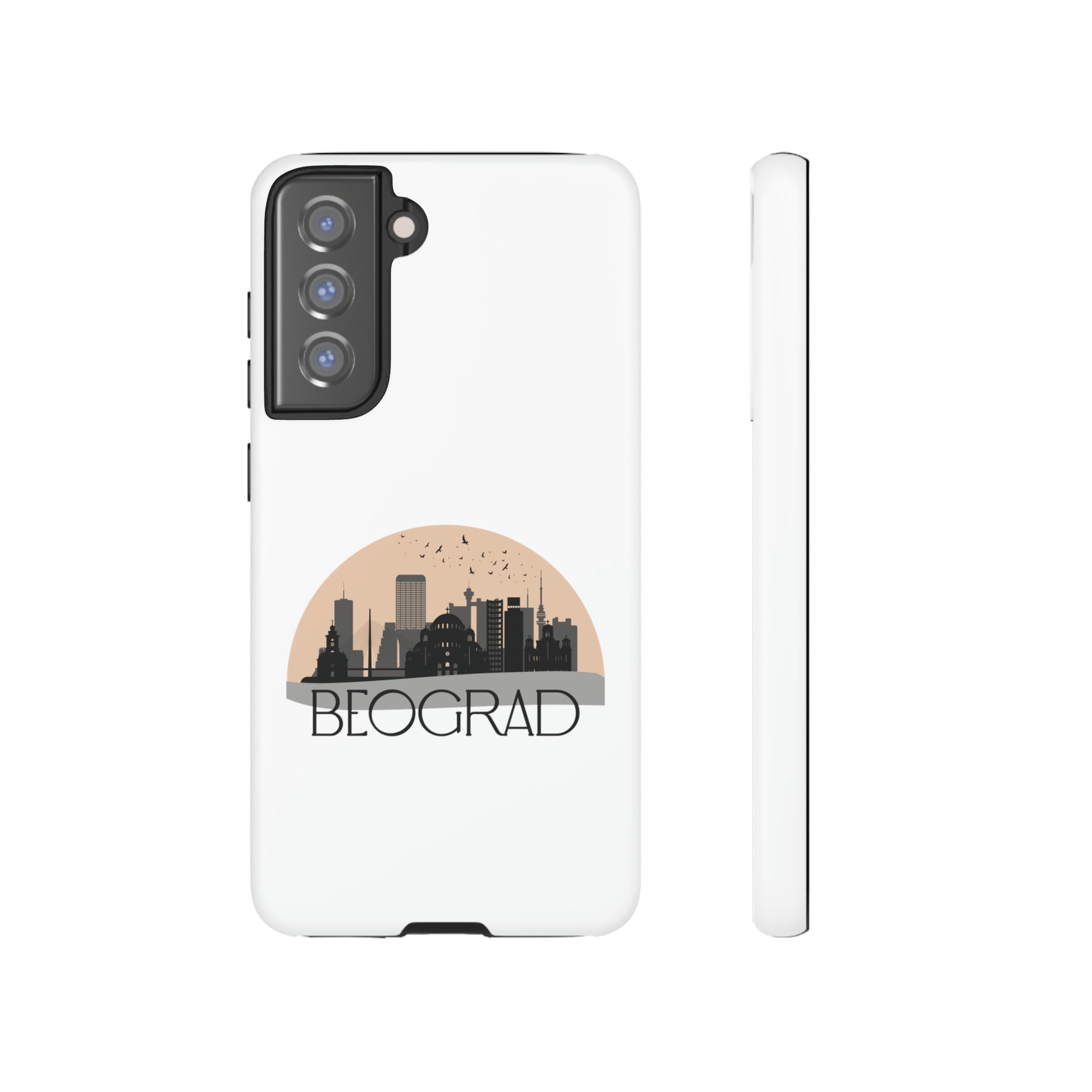 BEOGRAD Phone Case - White