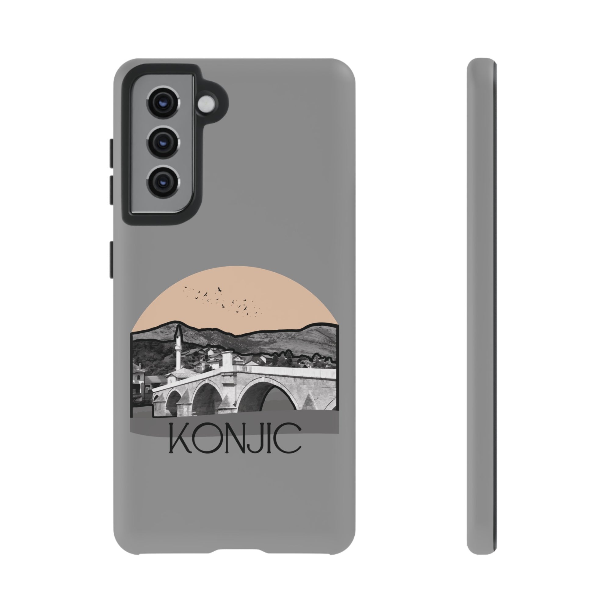 KONJIC Phone Case - Grey