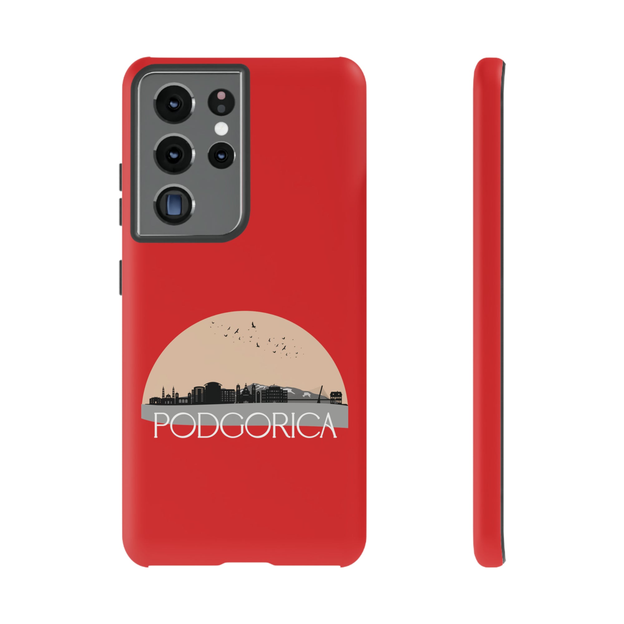 PODGORICA Phone Case - Red