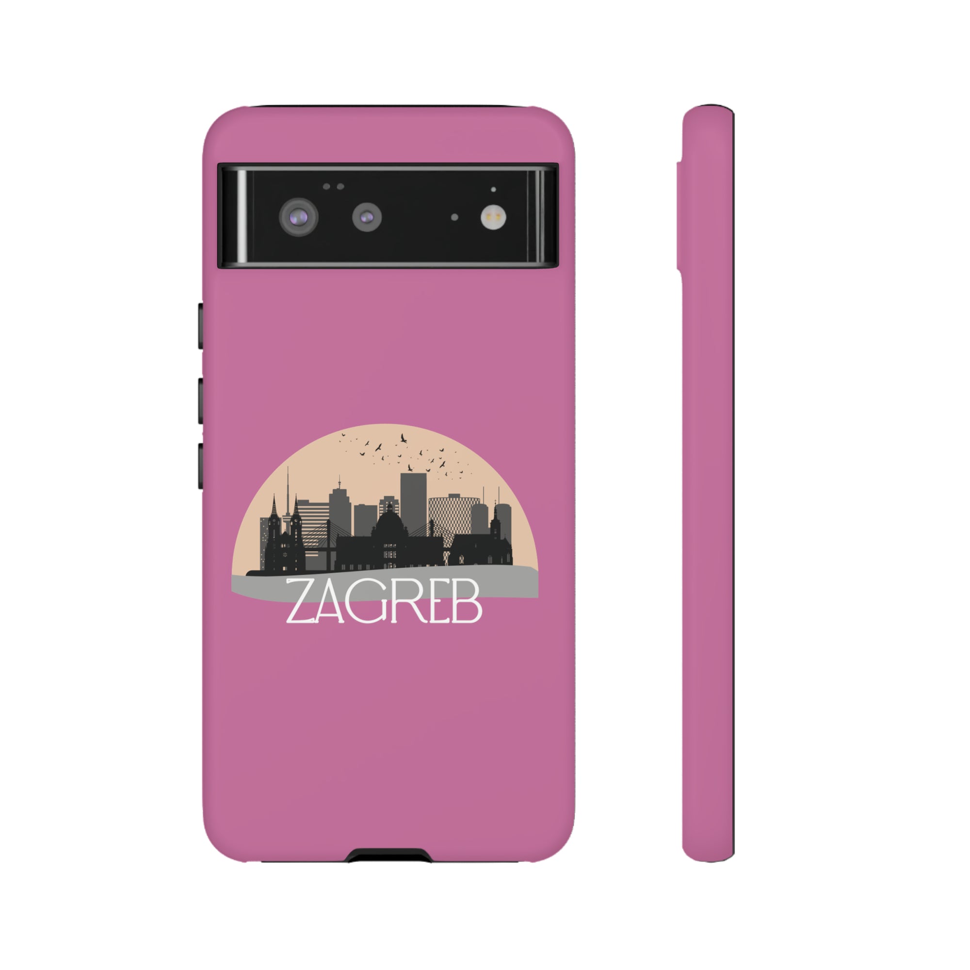 ZAGREB Phone Case - Light Pink