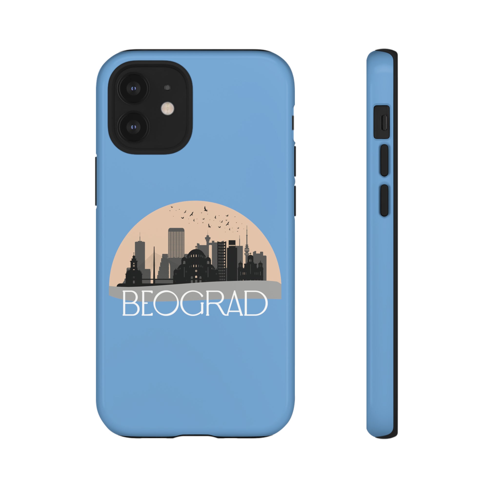 BEOGRAD Phone Case - Light Blue