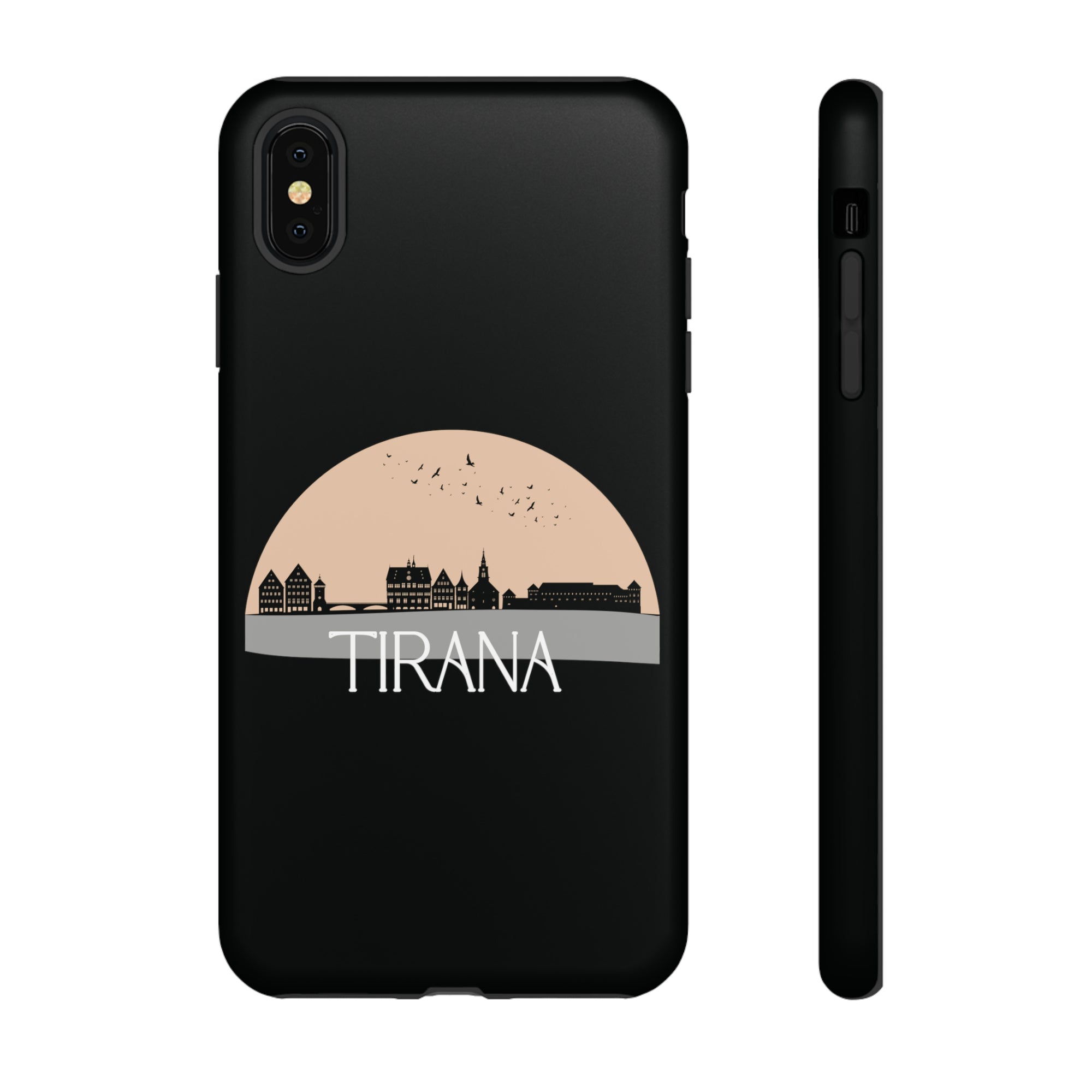 TIRANA Phone Case - Black