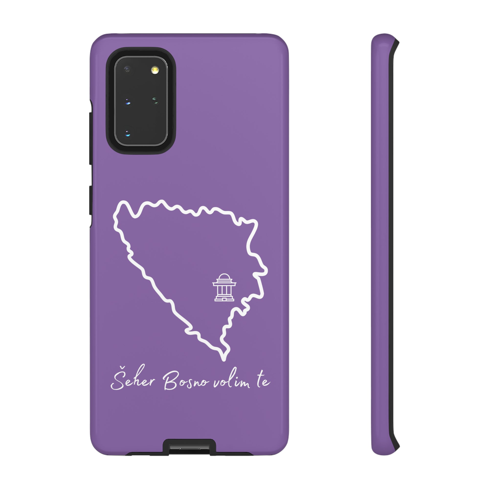 Šeher Bosno Volim Te Phone Case - Purple