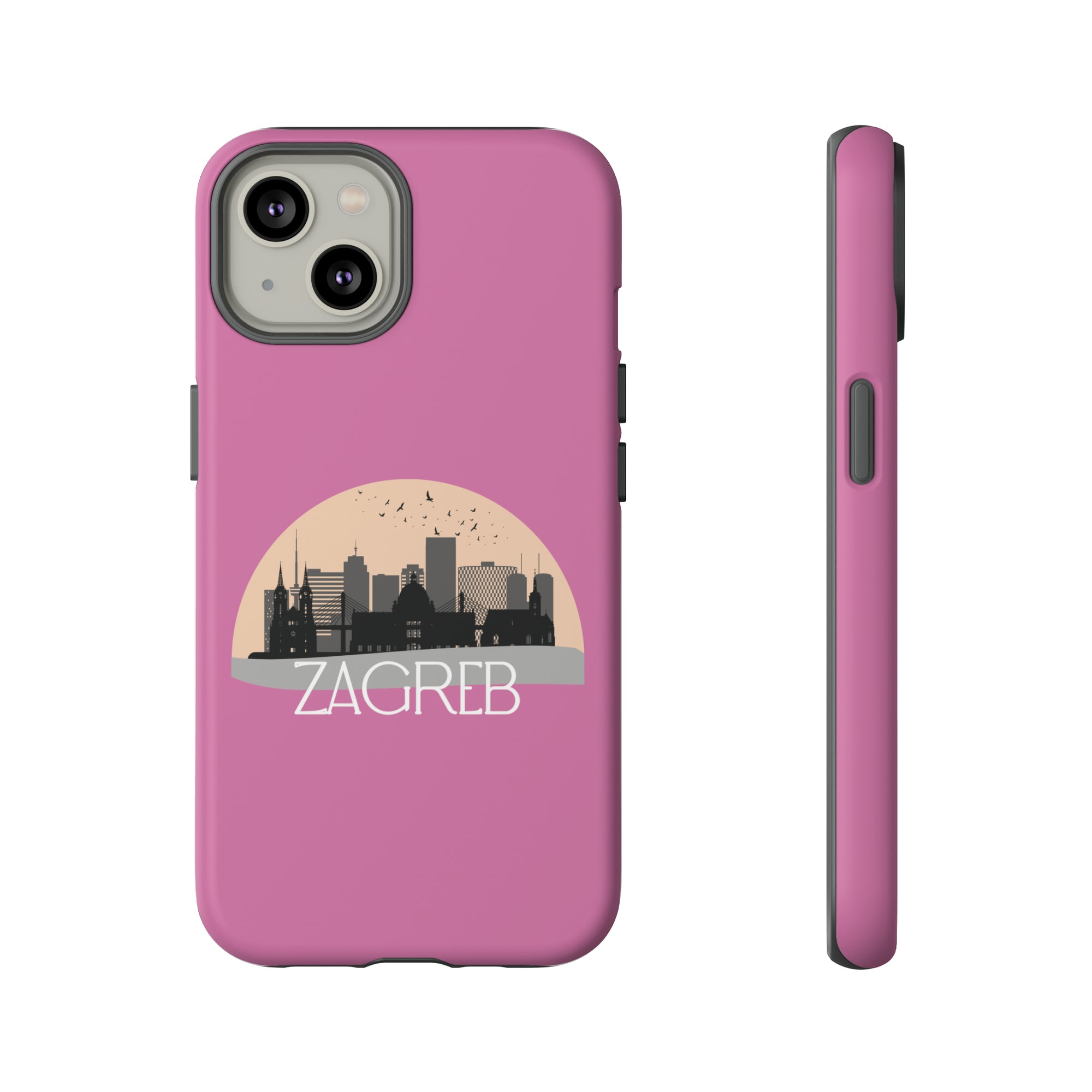 ZAGREB Phone Case - Light Pink