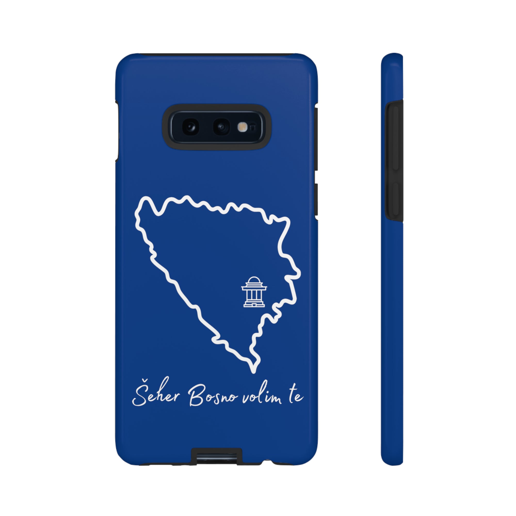 Šeher Bosno Volim Te Phone Case - Blue