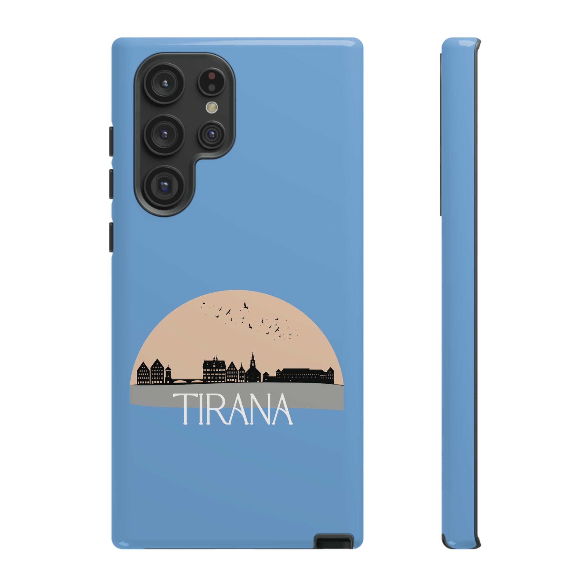 TIRANA Phone Case - Light Blue