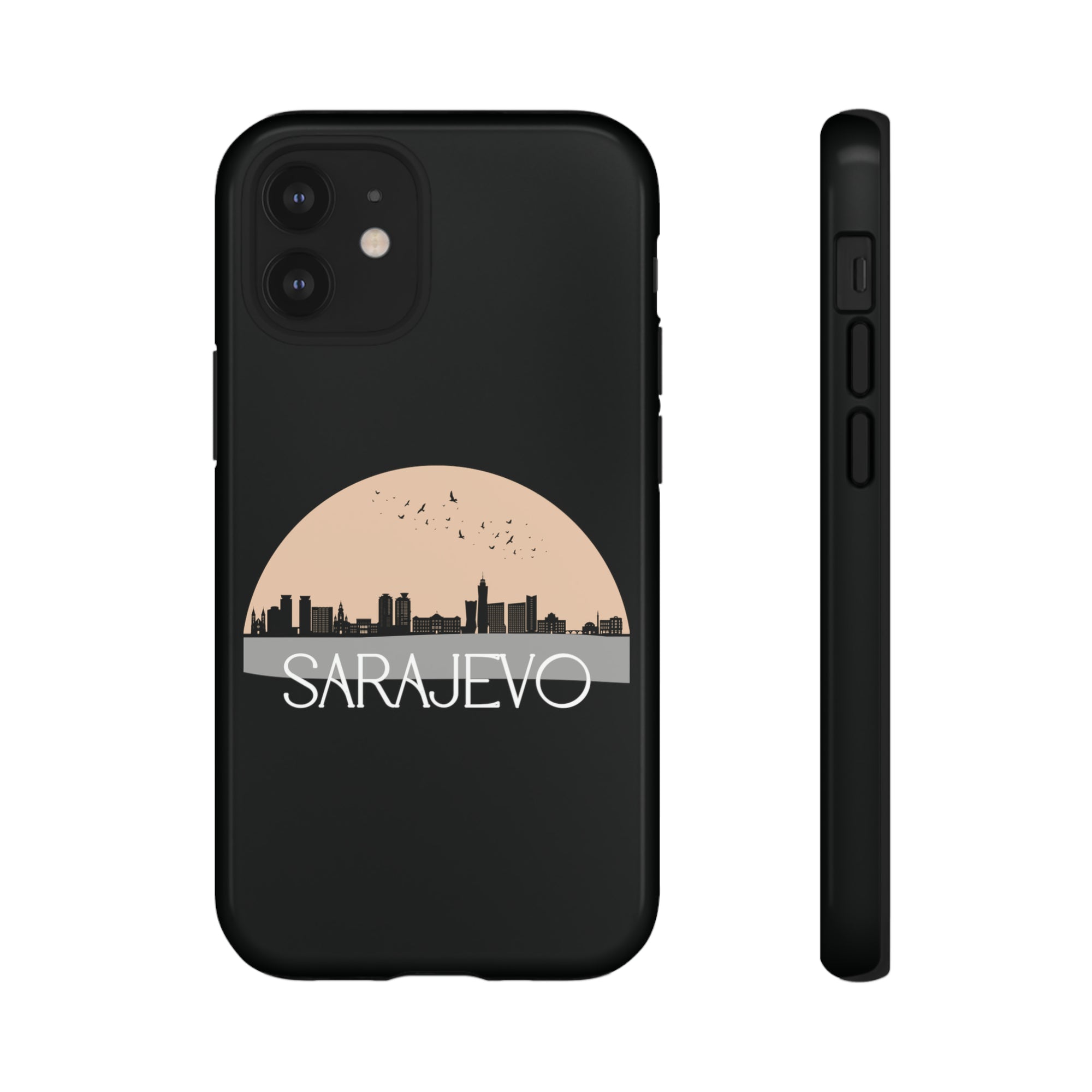 SARAJEVO Phone Case - Black