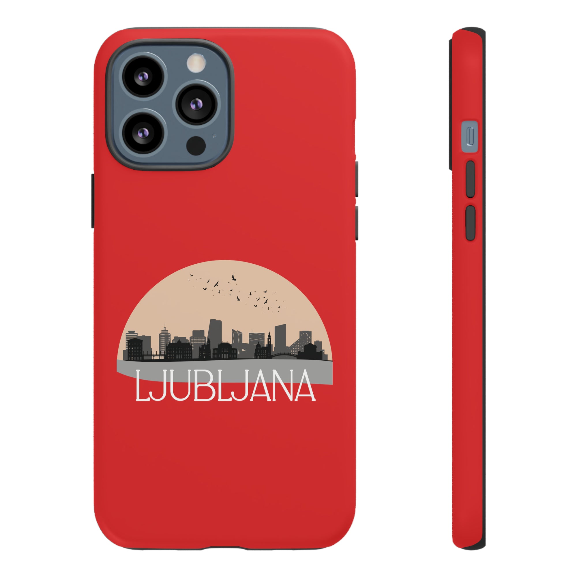 LJUBLJANA Phone Case - Red