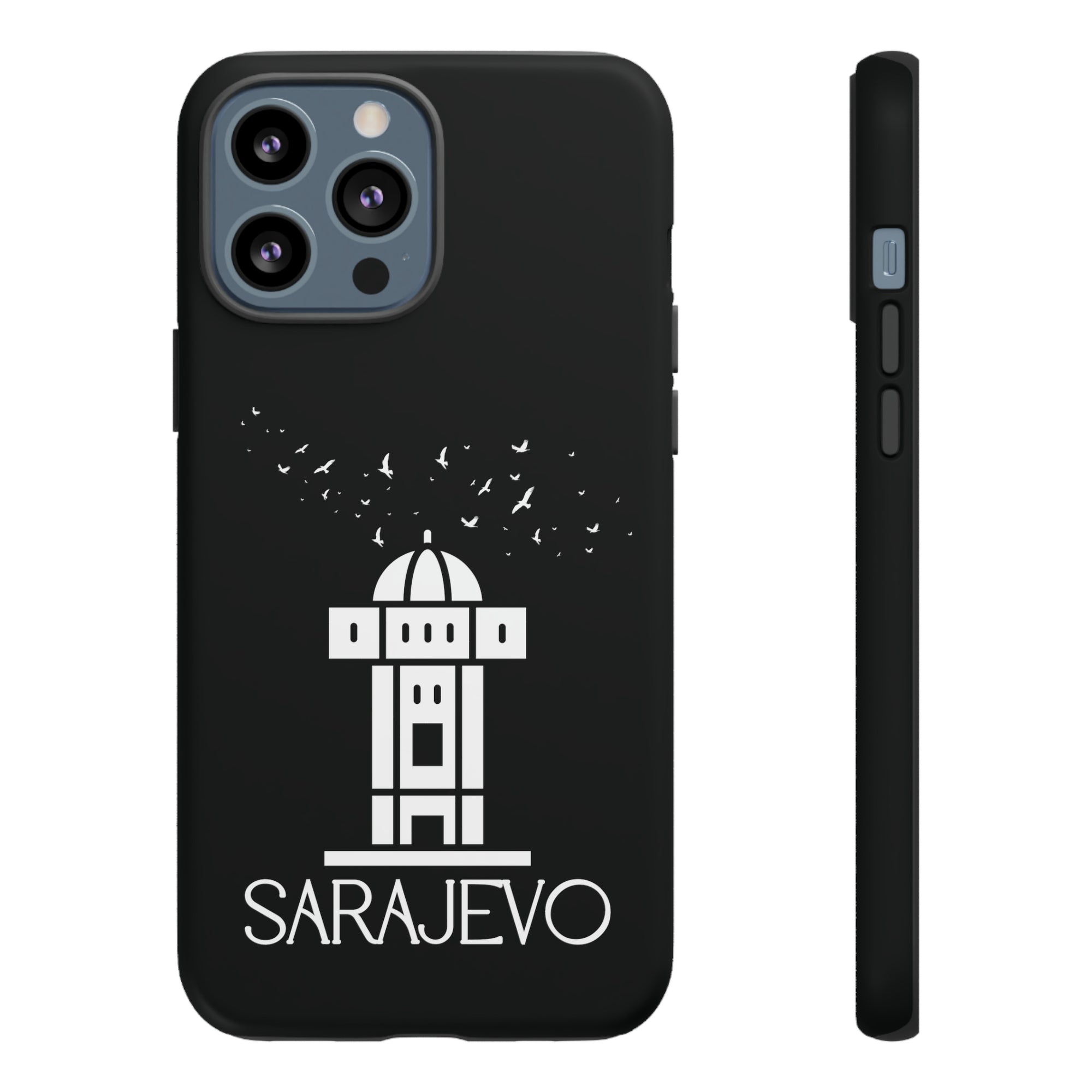 SARAJEVO SEBILJ Phone Case - Black