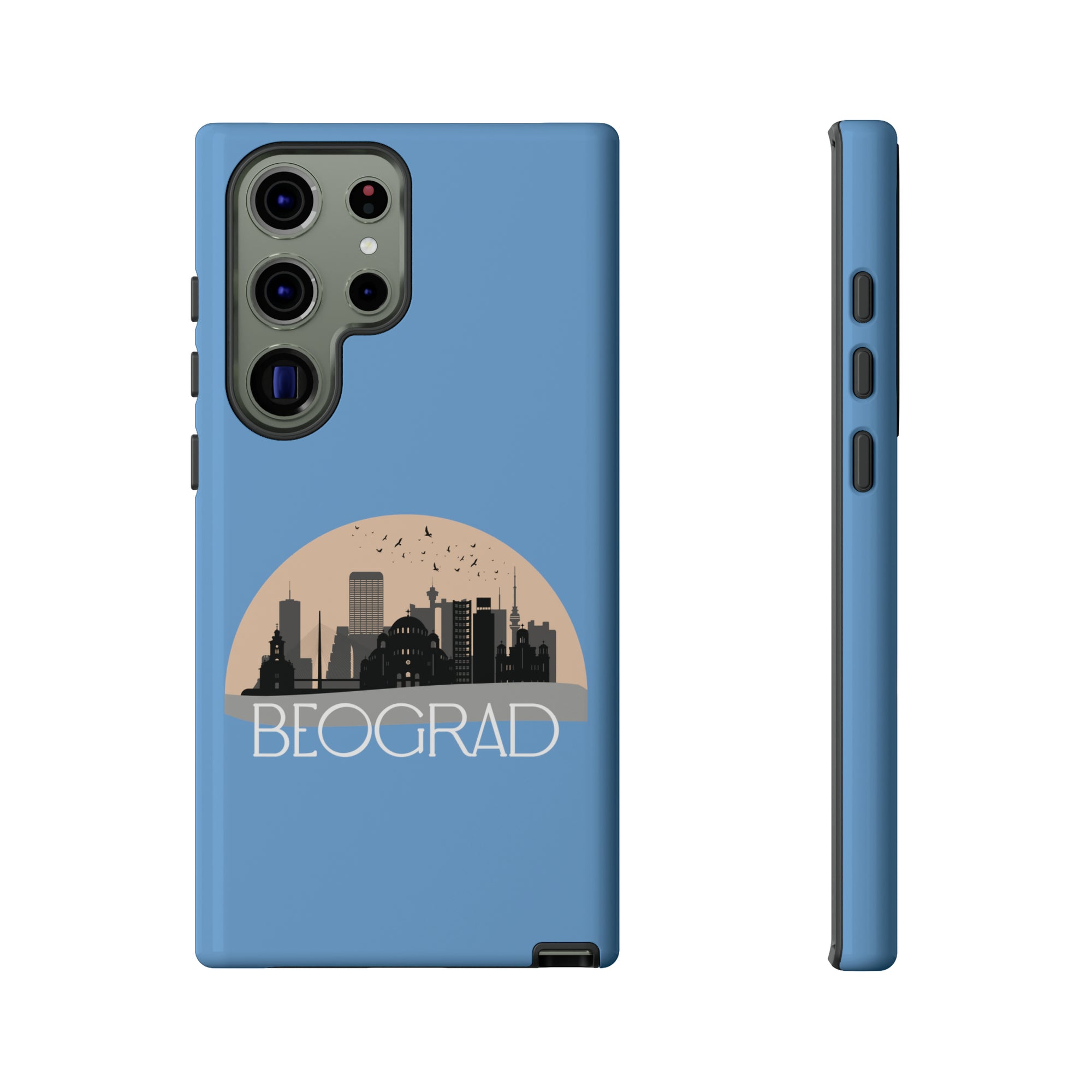 BEOGRAD Phone Case - Light Blue