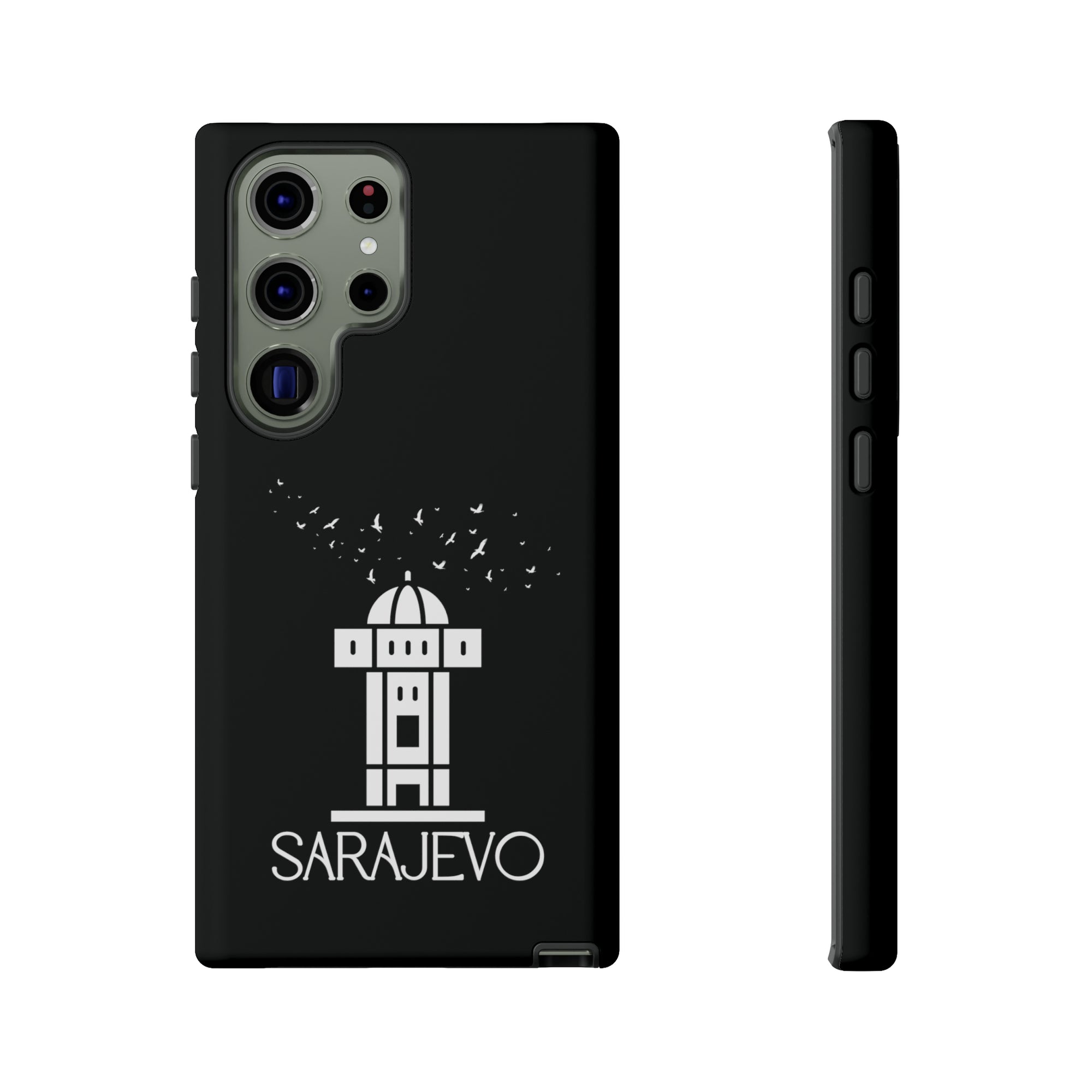 SARAJEVO SEBILJ Phone Case - Black