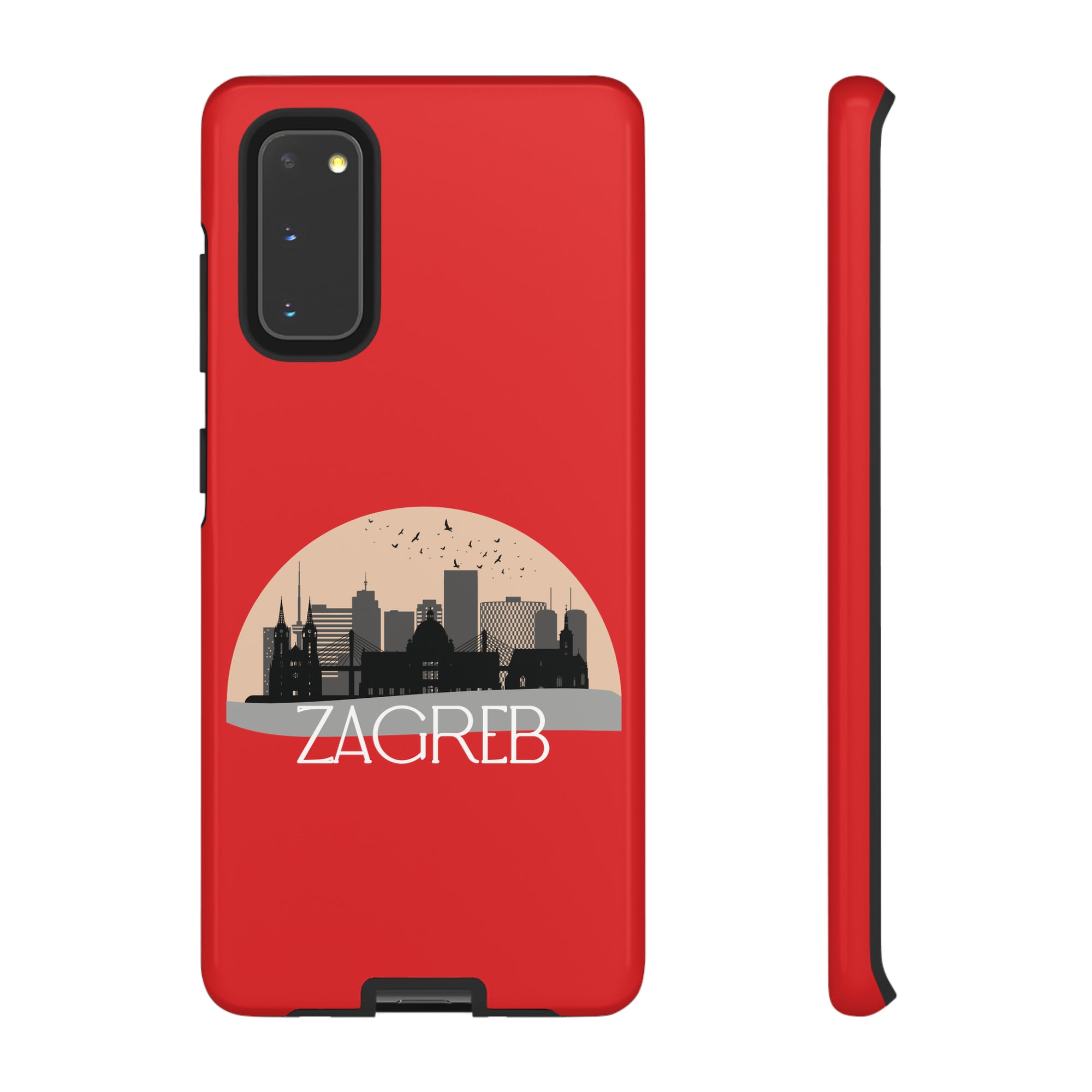 ZAGREB Phone Case - Red