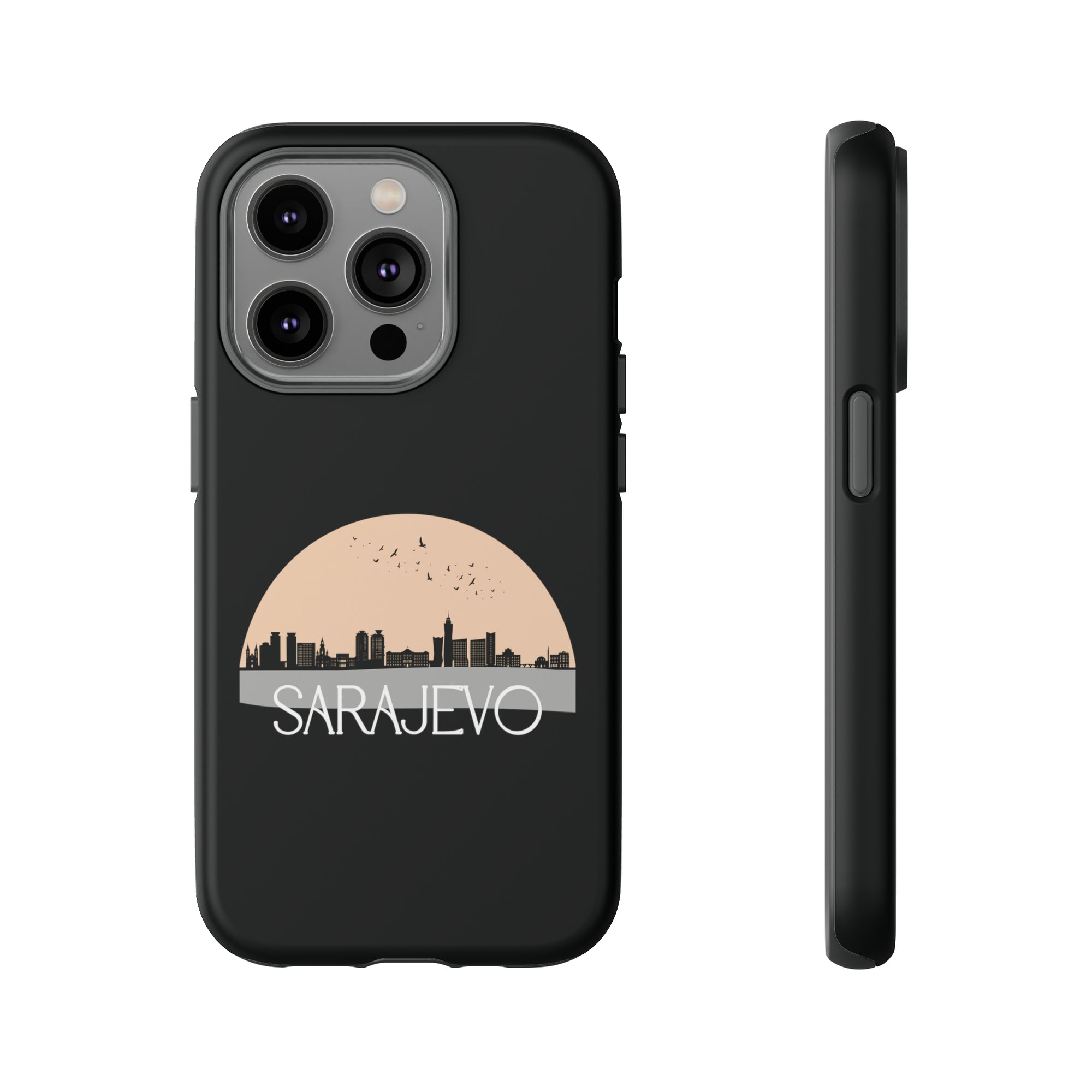 SARAJEVO Phone Case - Black