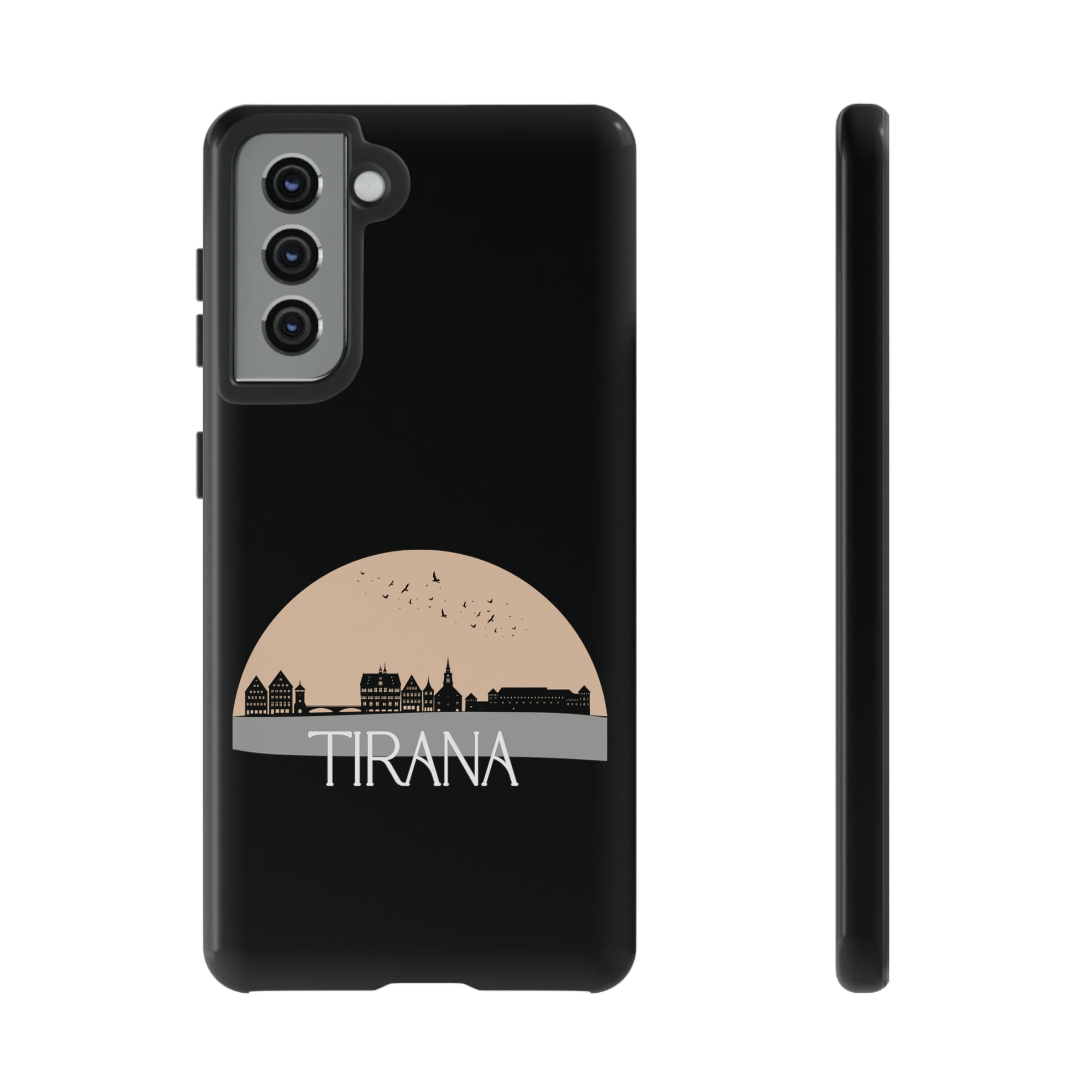 TIRANA Phone Case - Black