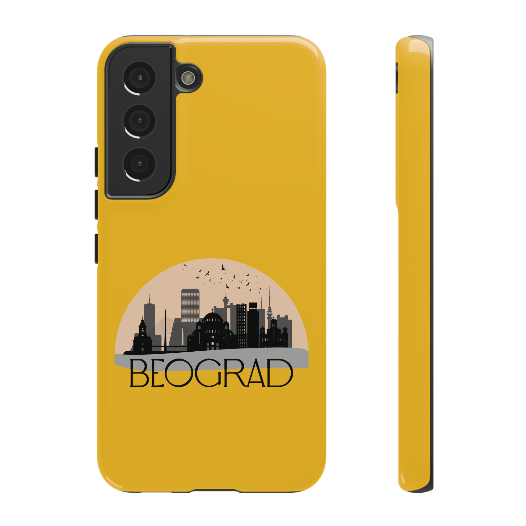 BEOGRAD Phone Case - Yellow