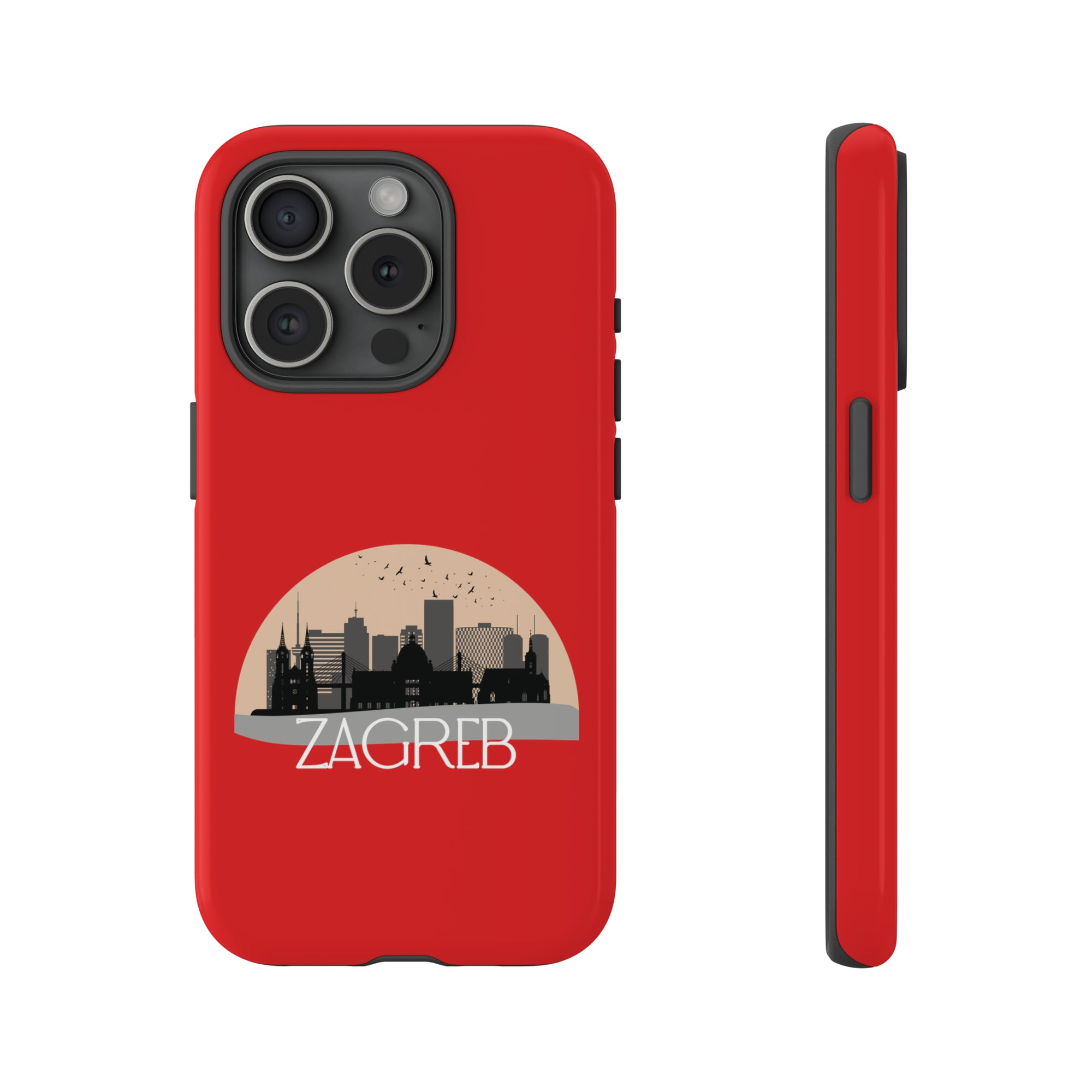 ZAGREB Phone Case - Red