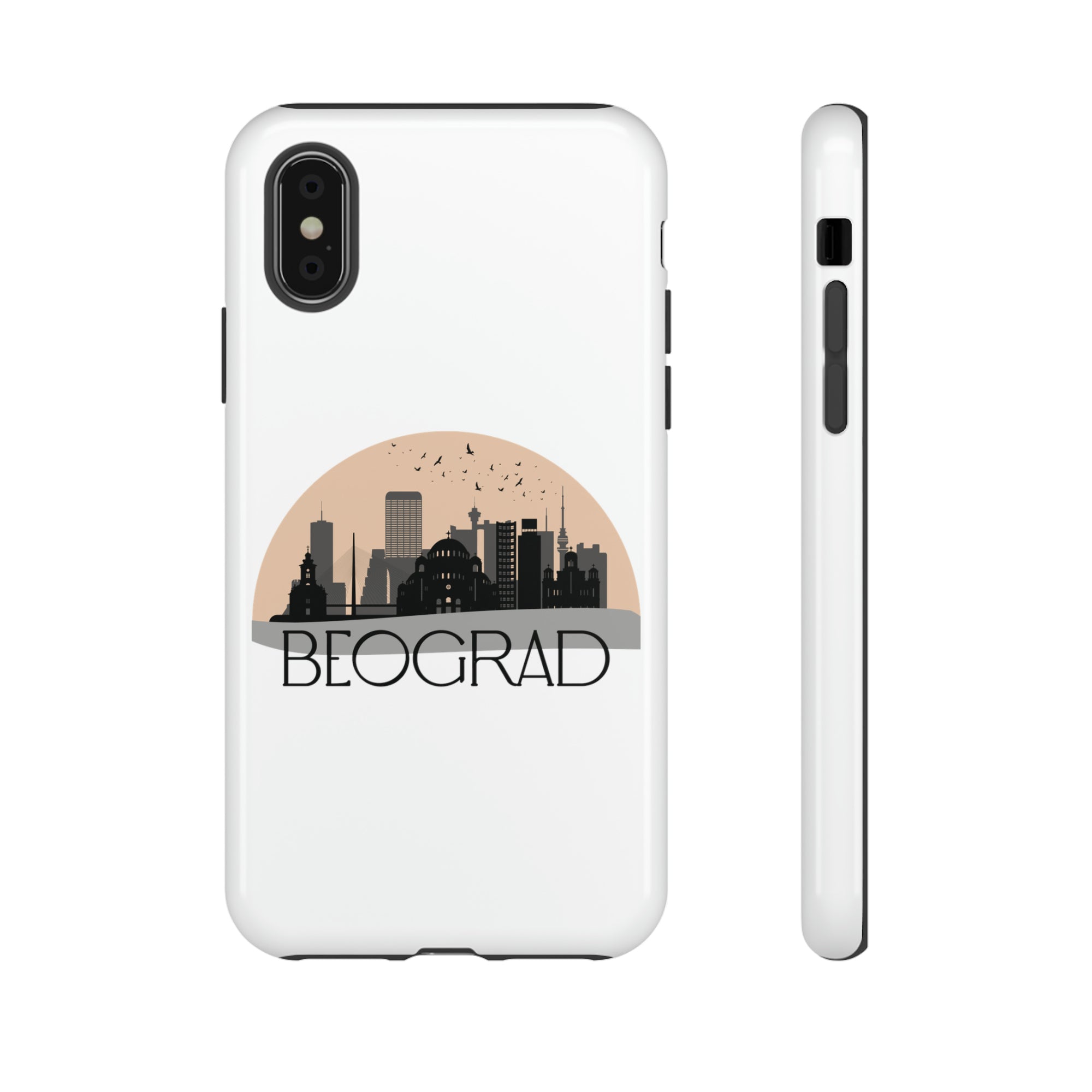 BEOGRAD Phone Case - White