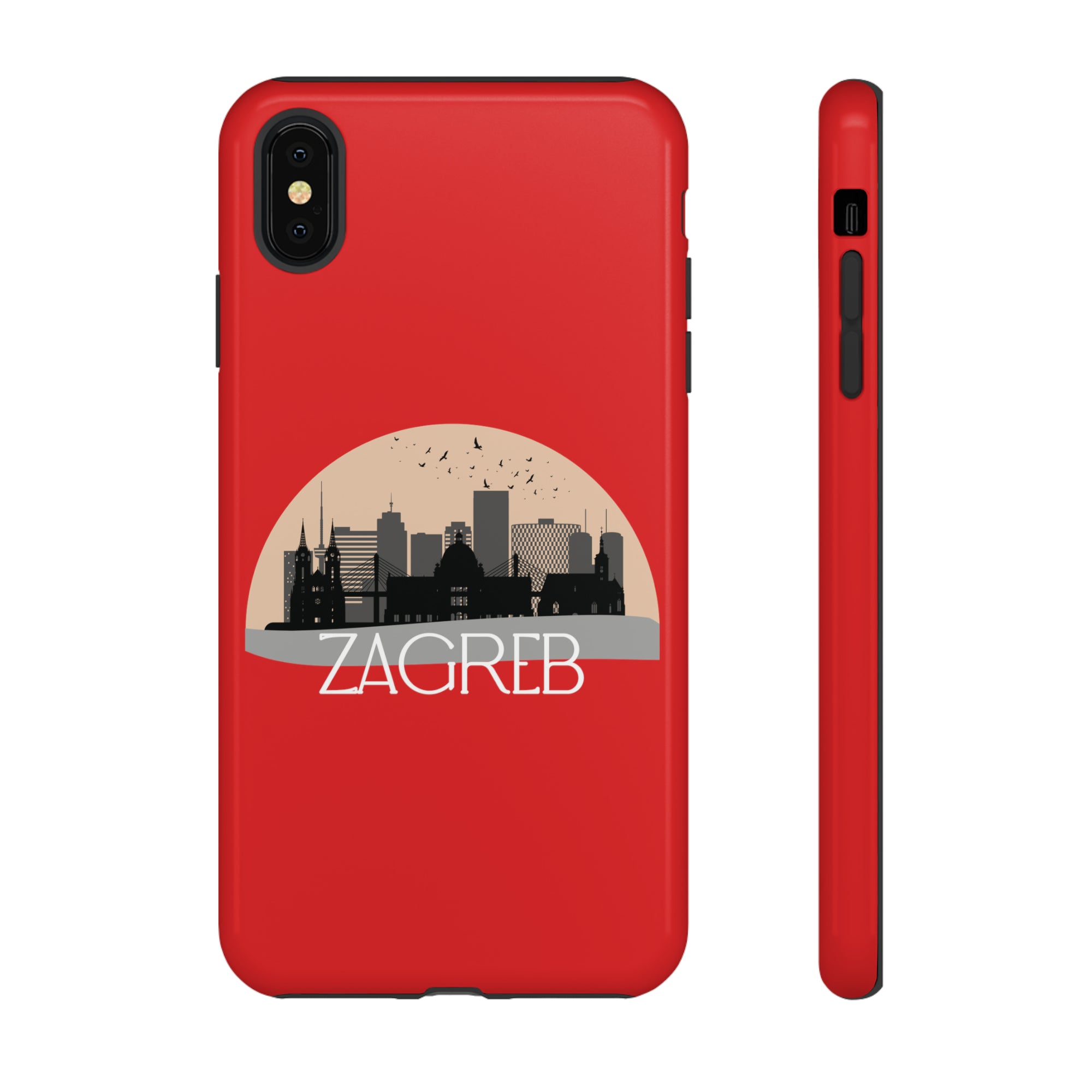 ZAGREB Phone Case - Red