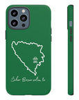 Šeher Bosno Volim Te Phone Case - Green