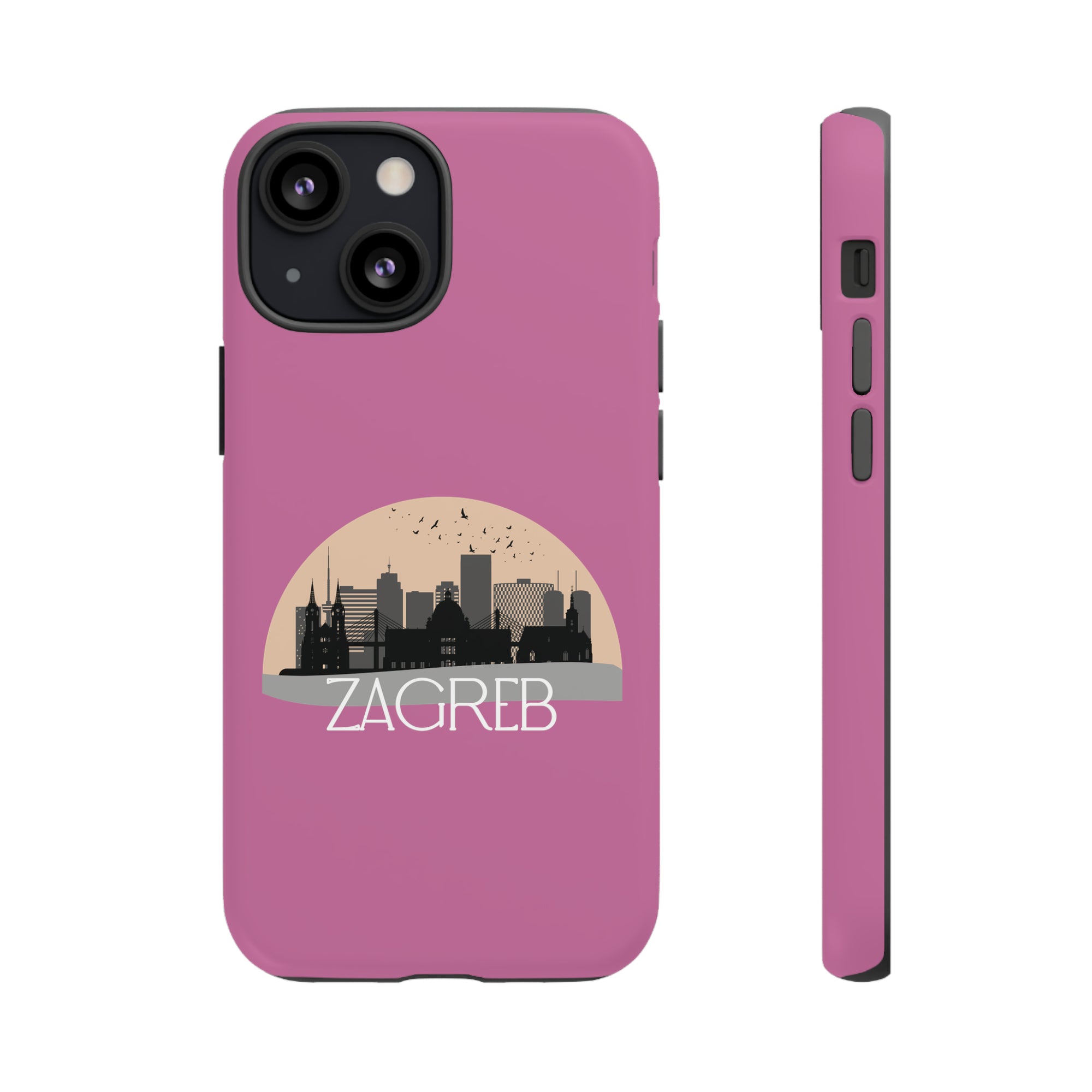 ZAGREB Phone Case - Light Pink