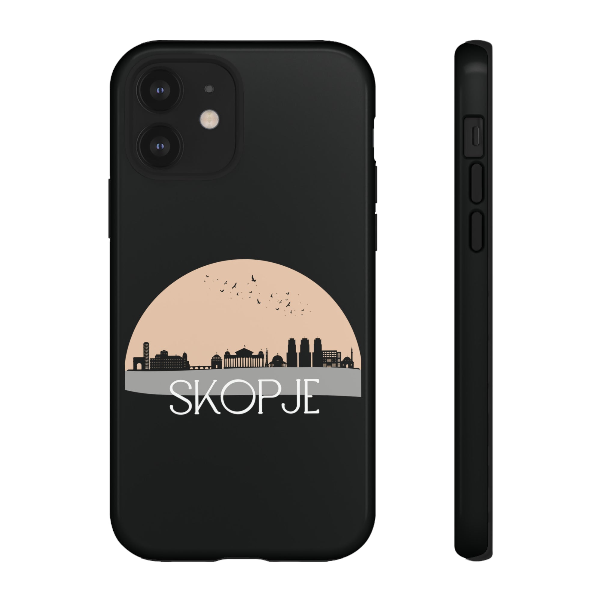 SKOPJE Phone Case - Black