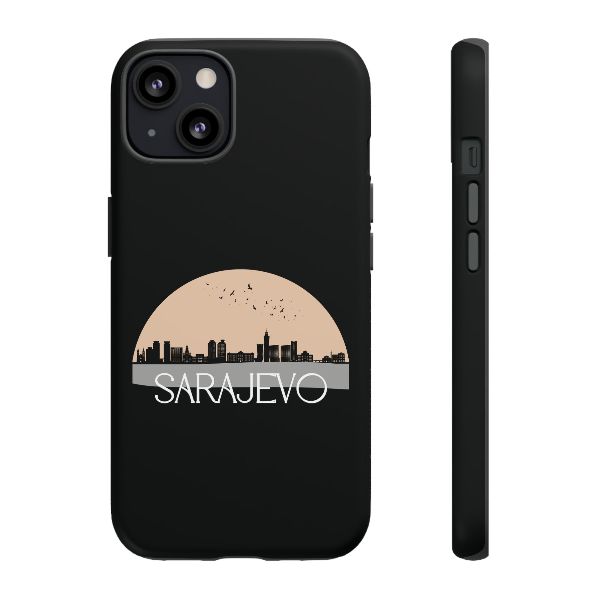 SARAJEVO Phone Case - Black