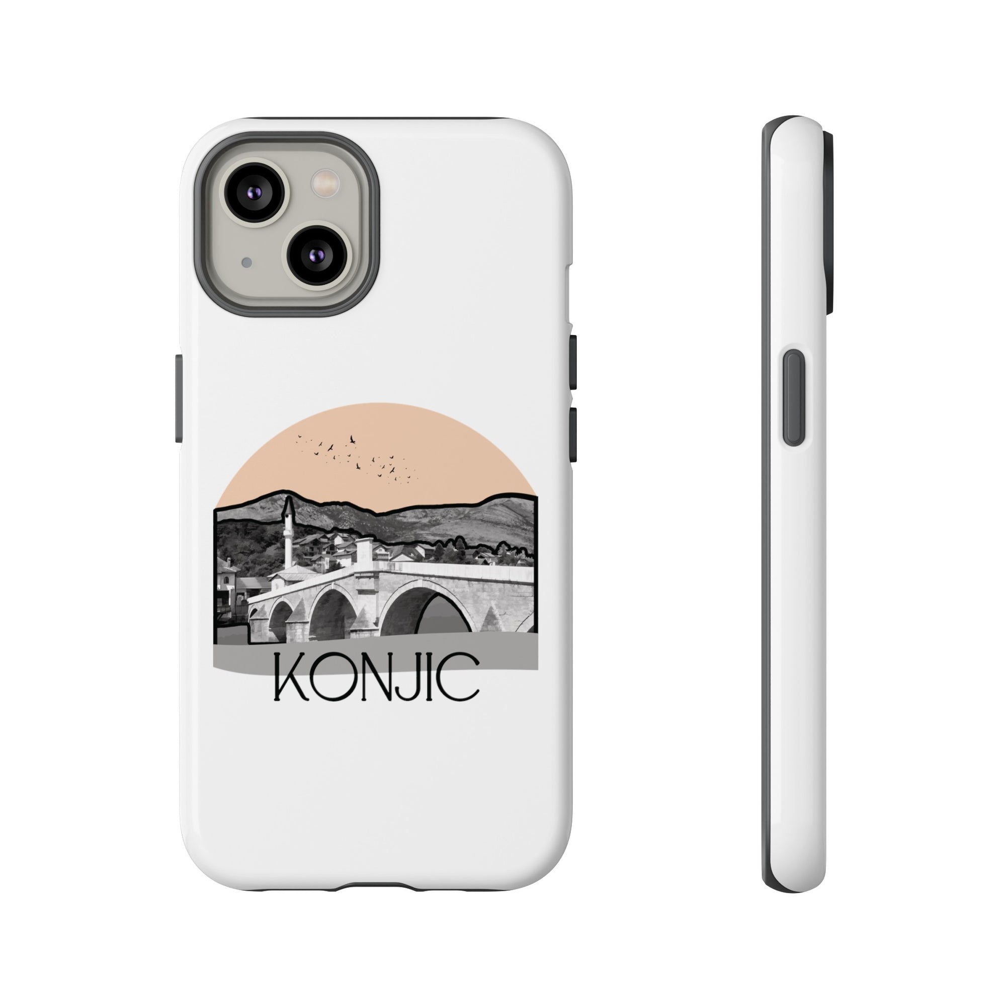 KONJIC Phone Case - White