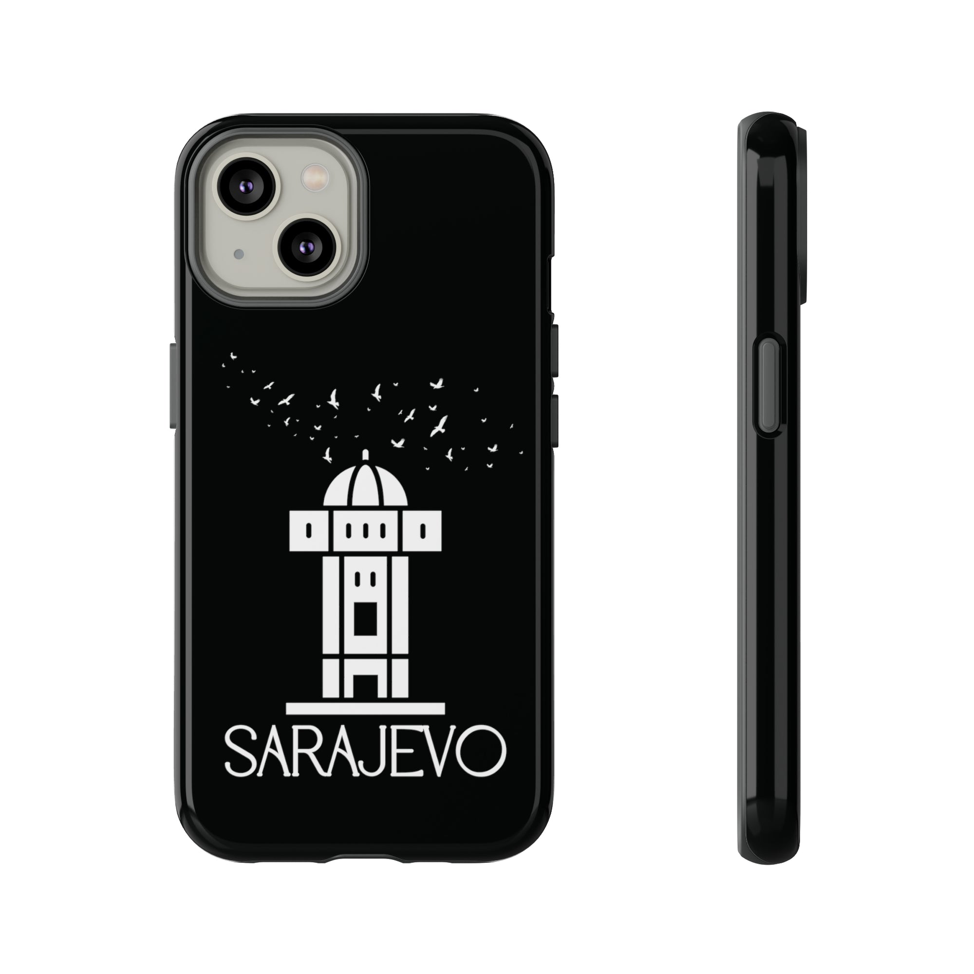 SARAJEVO SEBILJ Phone Case - Black