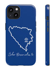 Šeher Bosno Volim Te Phone Case - Blue