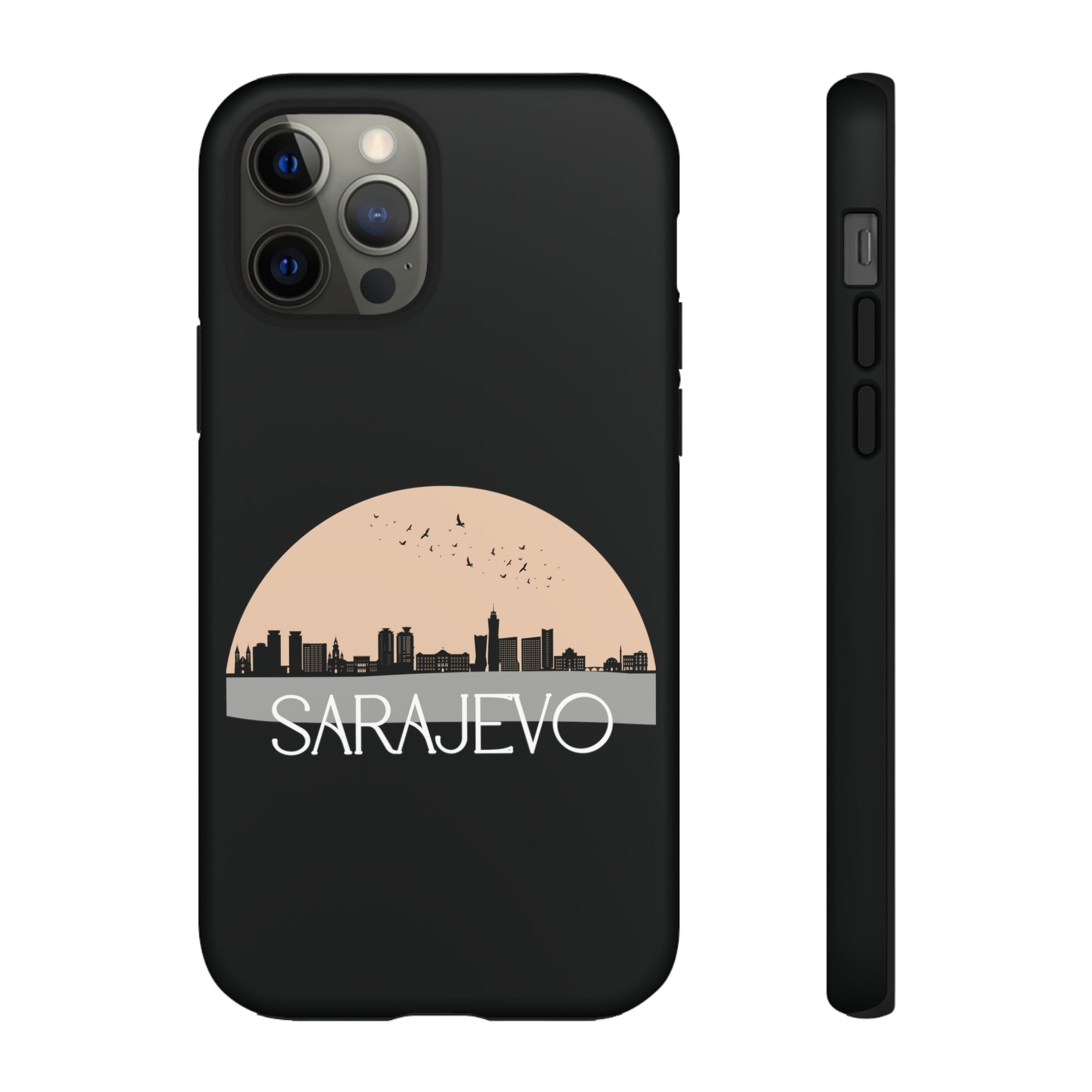 SARAJEVO Phone Case - Black