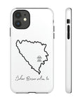 Šeher Bosno Volim Te Phone Case - White