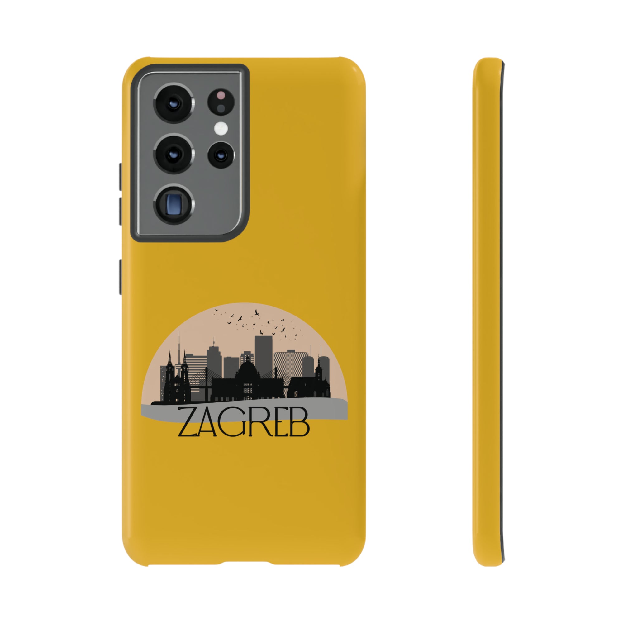 ZAGREB Phone Case - Yellow