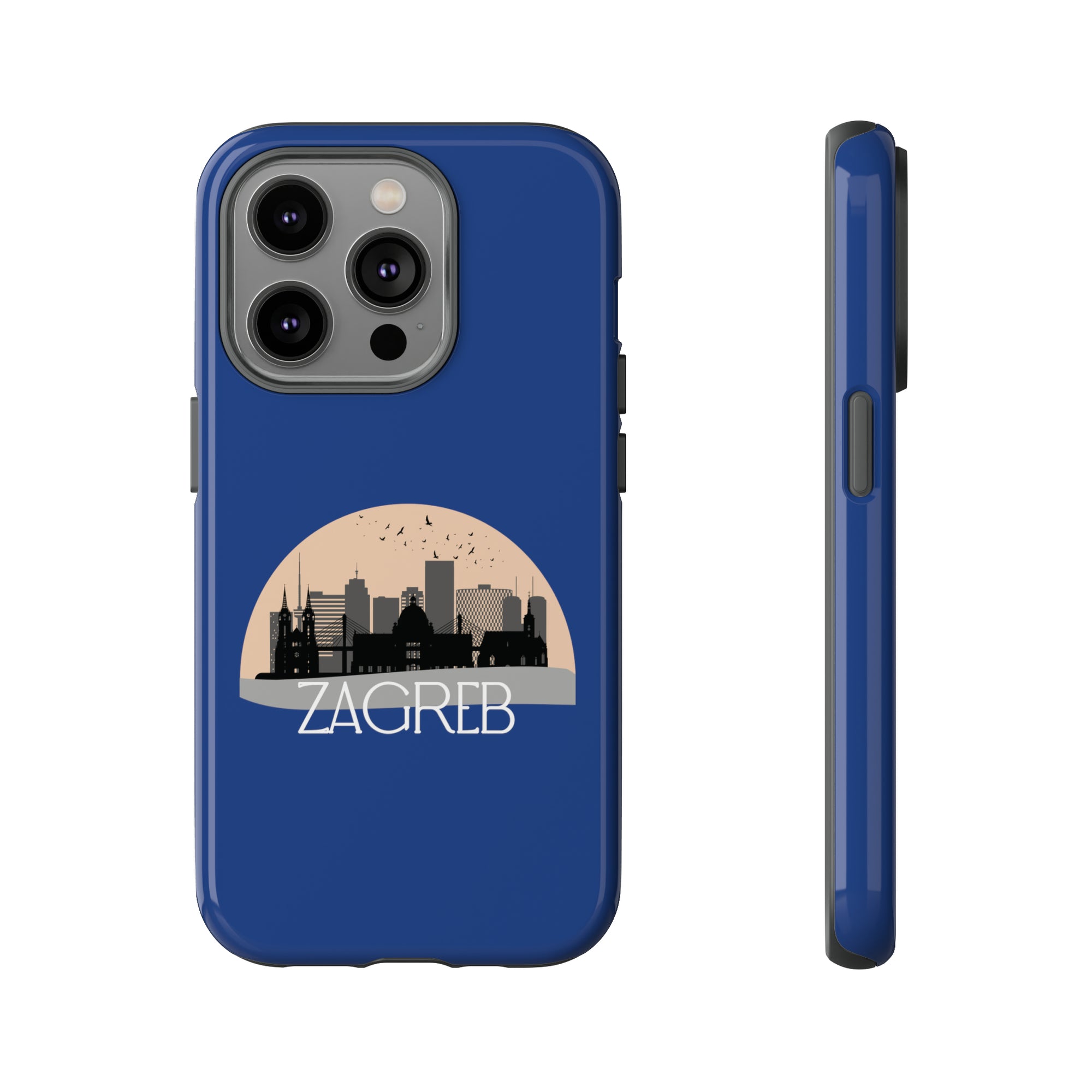 ZAGREB Phone Case - Blue