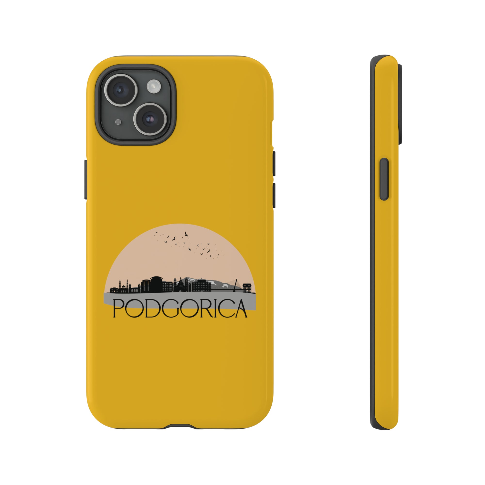 PODGORICA Phone Case - Yellow