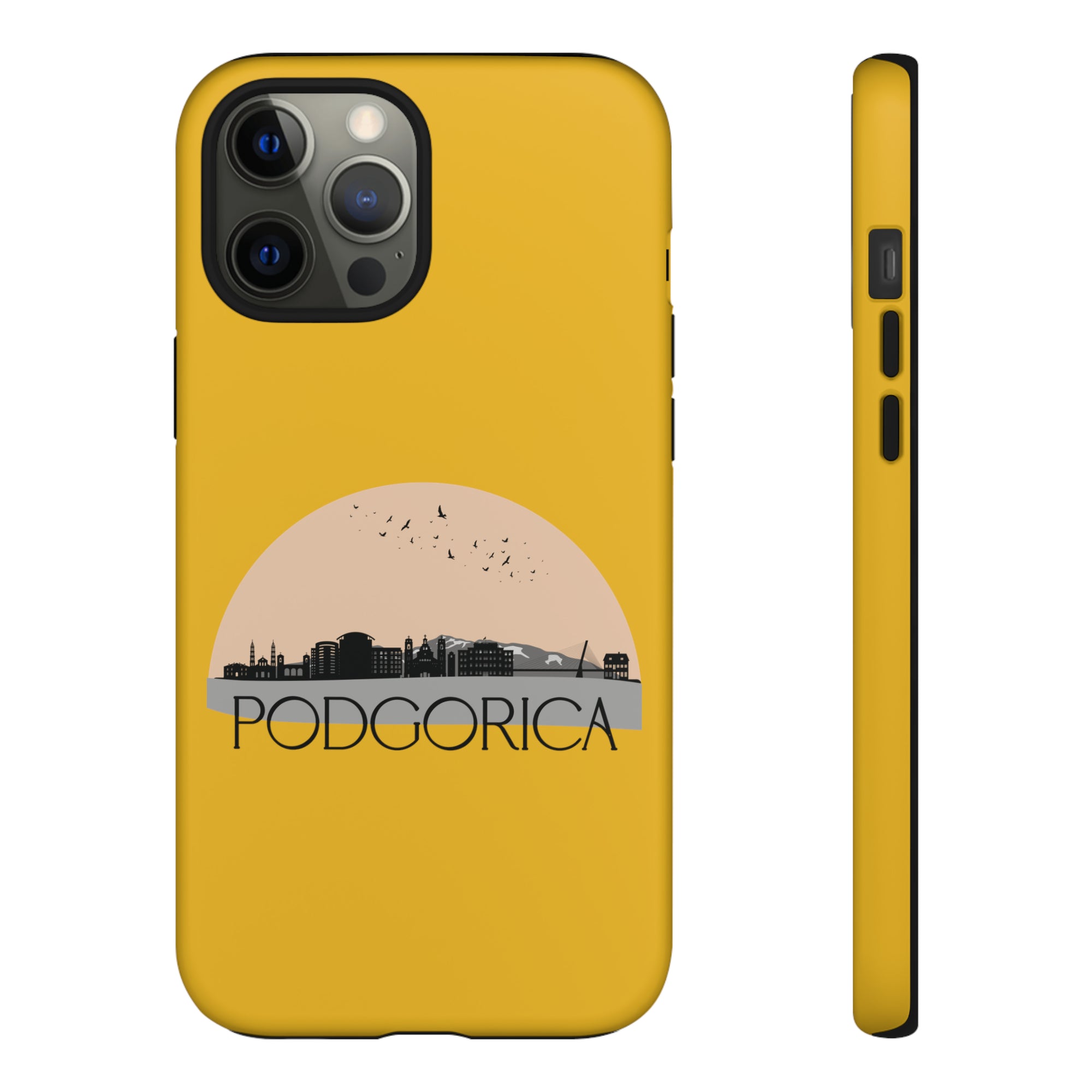 PODGORICA Phone Case - Yellow