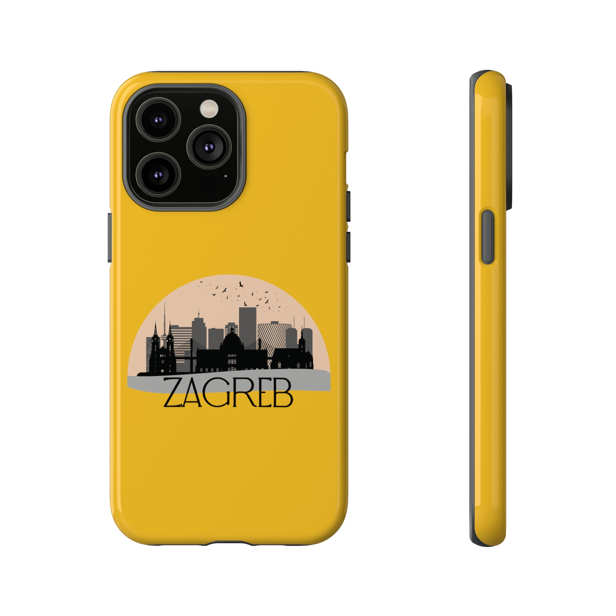 ZAGREB Phone Case - Yellow