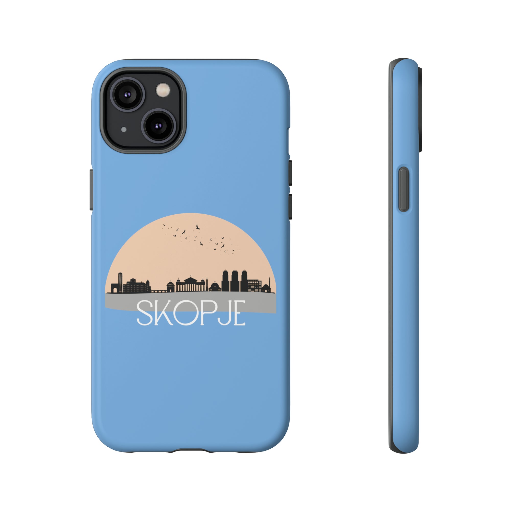 SKOPJE Phone Case - Light Blue