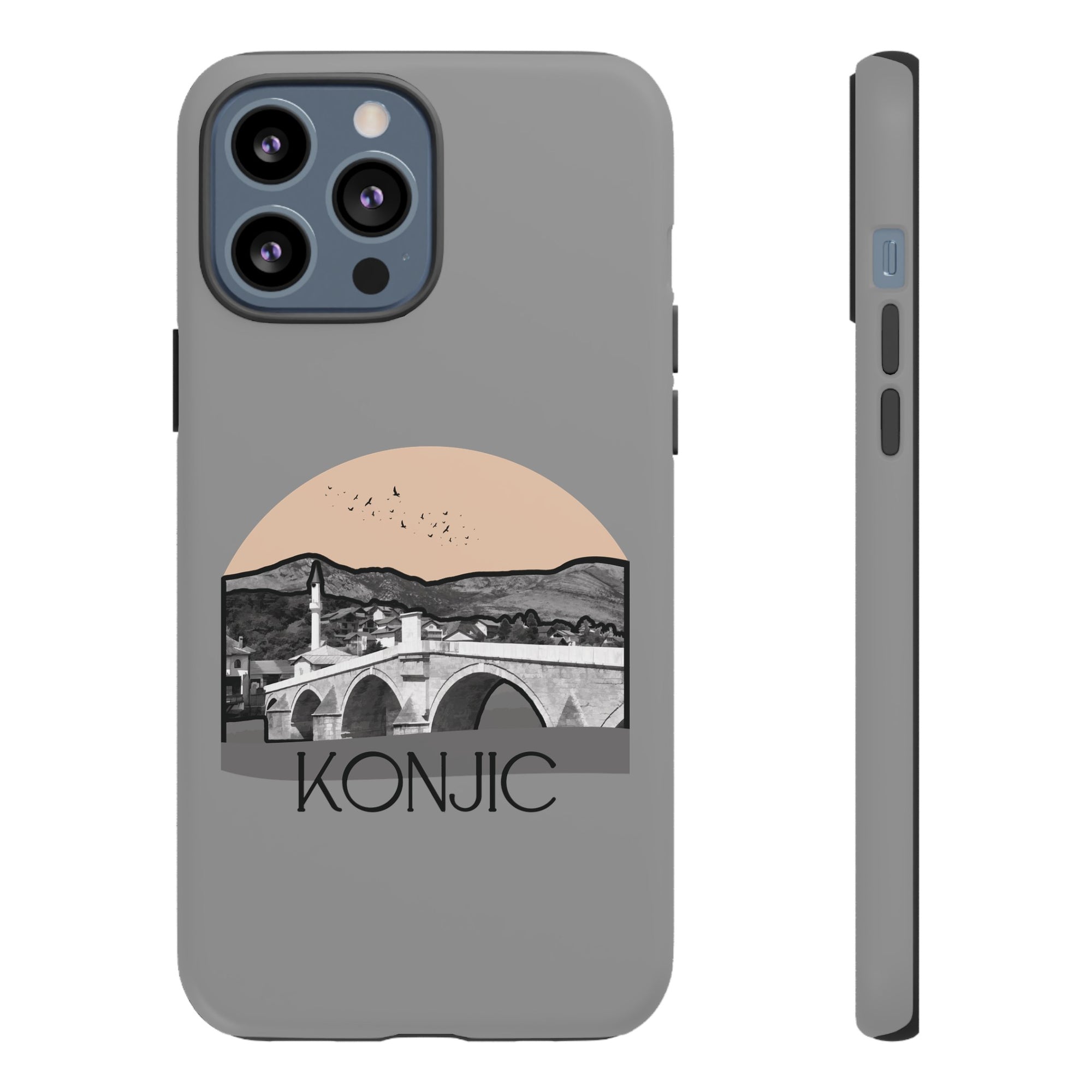 KONJIC Phone Case - Grey