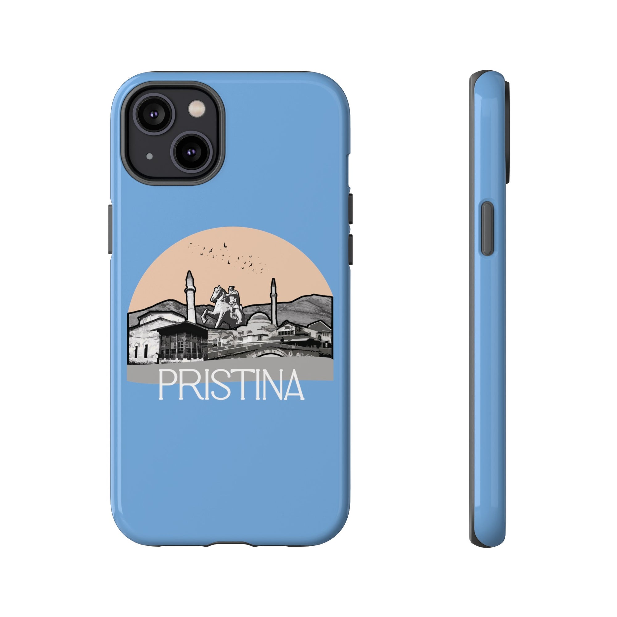 PRISTINA Phone Case - Light Blue