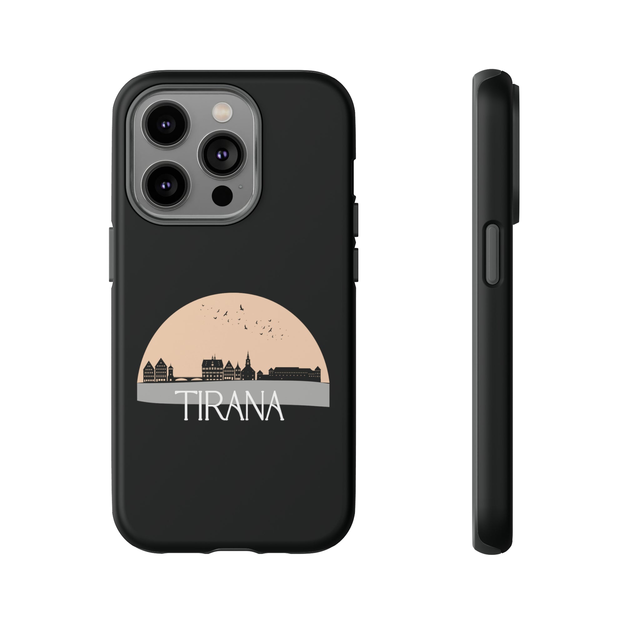 TIRANA Phone Case - Black