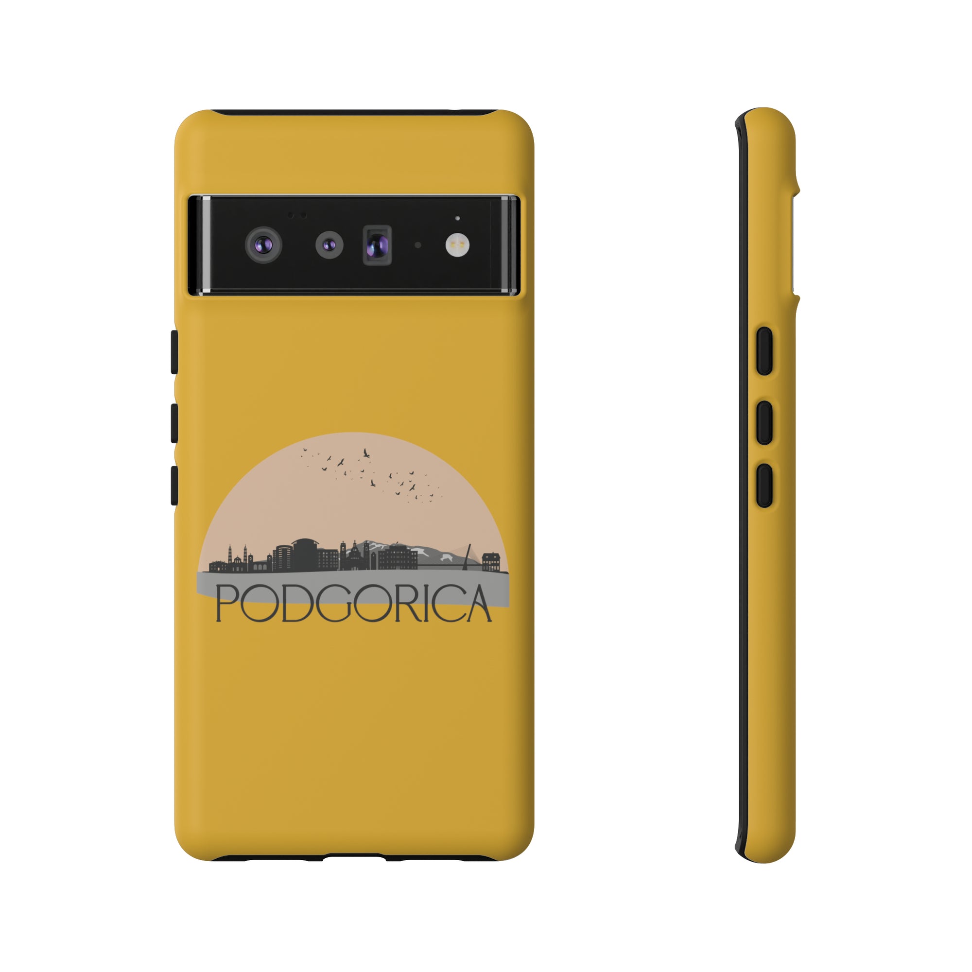 PODGORICA Phone Case - Yellow