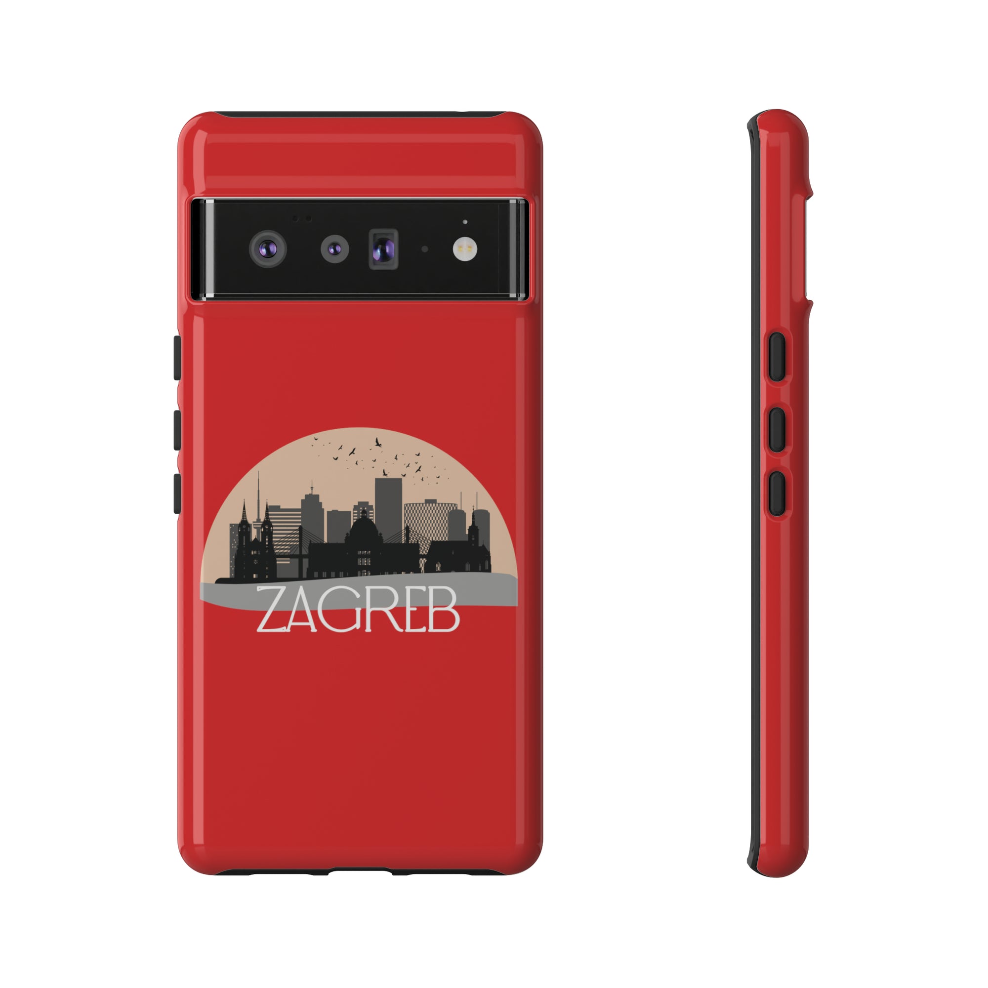 ZAGREB Phone Case - Red