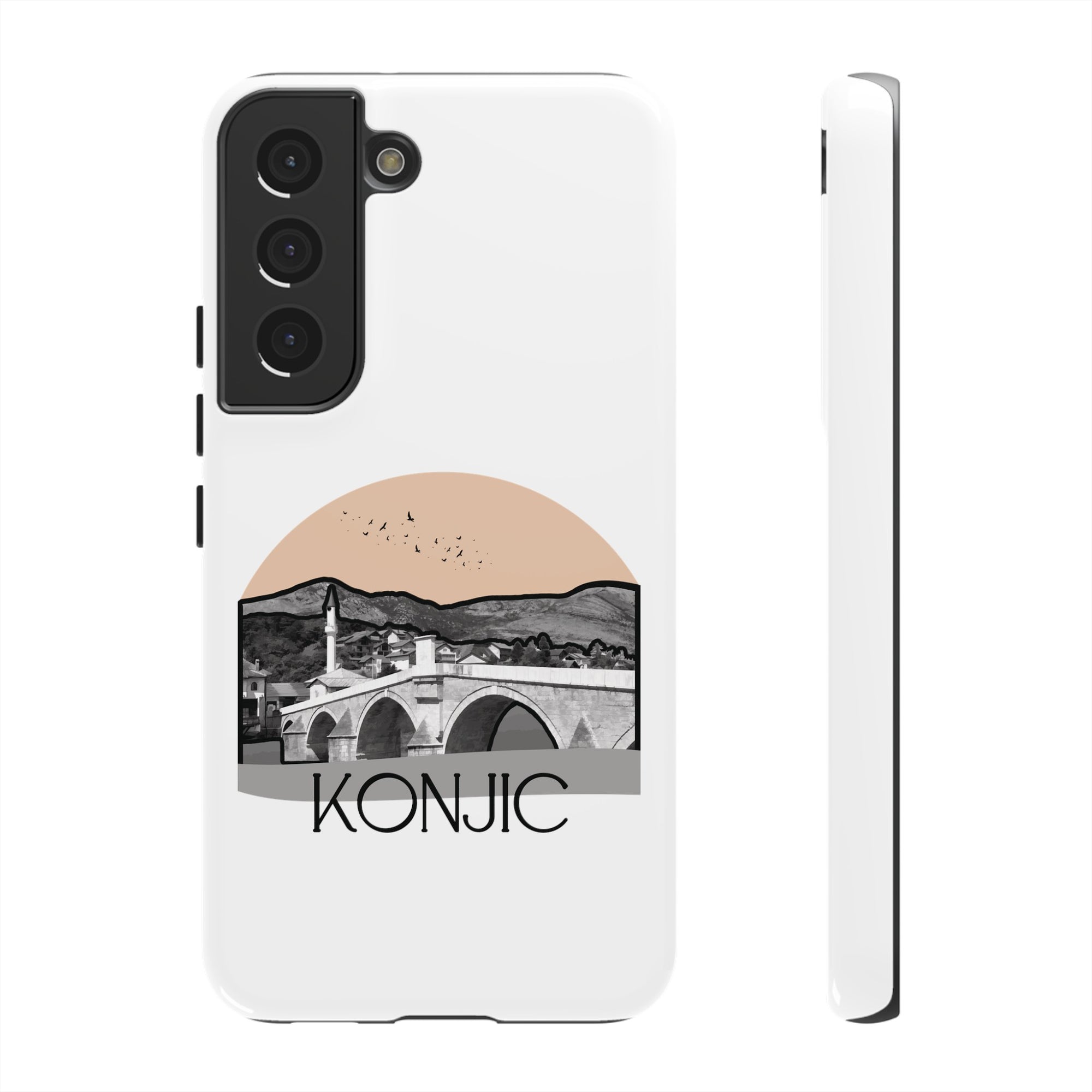 KONJIC Phone Case - White