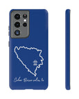 Šeher Bosno Volim Te Phone Case - Blue