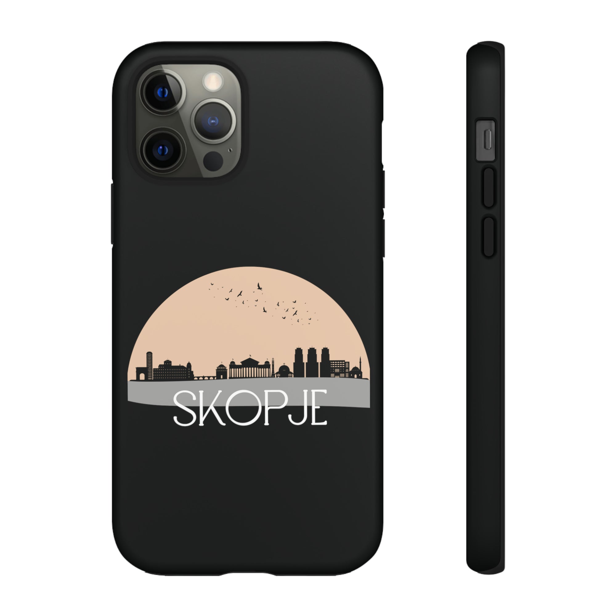 SKOPJE Phone Case - Black