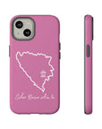 Šeher Bosno Volim Te Phone Case - Light Pink